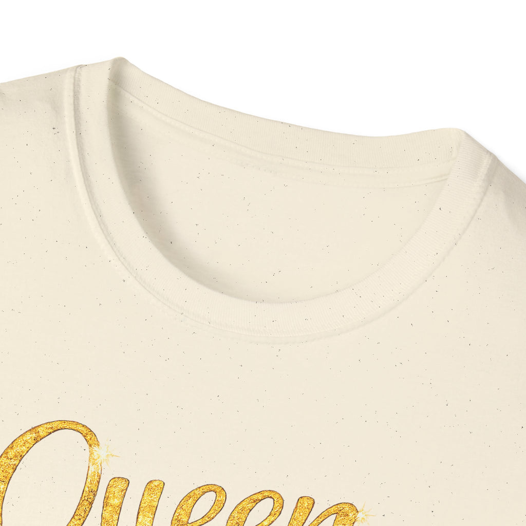 Queen Light Blue Boots Shirt – Pink Crown Graphic Tee, Cute Girly Streetwear, Fashion Queen Outfit, Trendy Women’s Statement T-Shirt