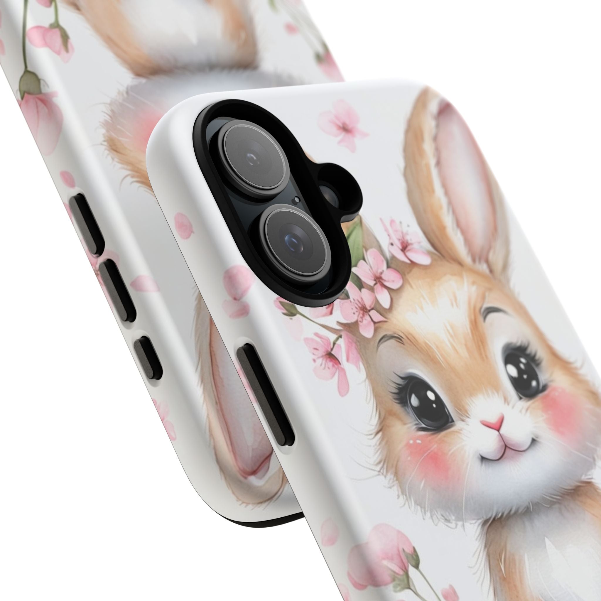 Cute Bunny Phone Case — Adorable Kawaii Rabbit Phone Cover for Girls & Animal Lovers