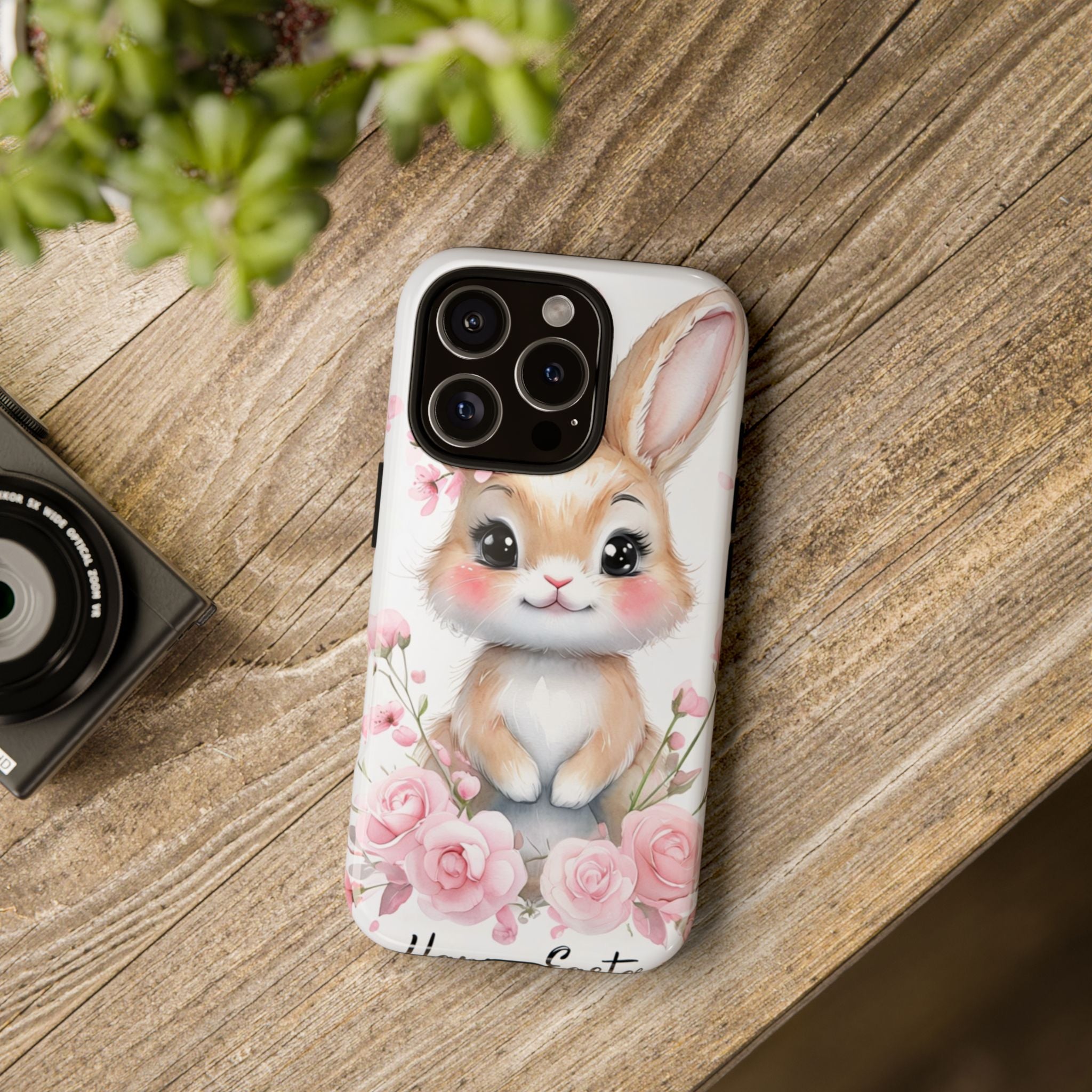 Cute Bunny Phone Case — Adorable Kawaii Rabbit Phone Cover for Girls & Animal Lovers