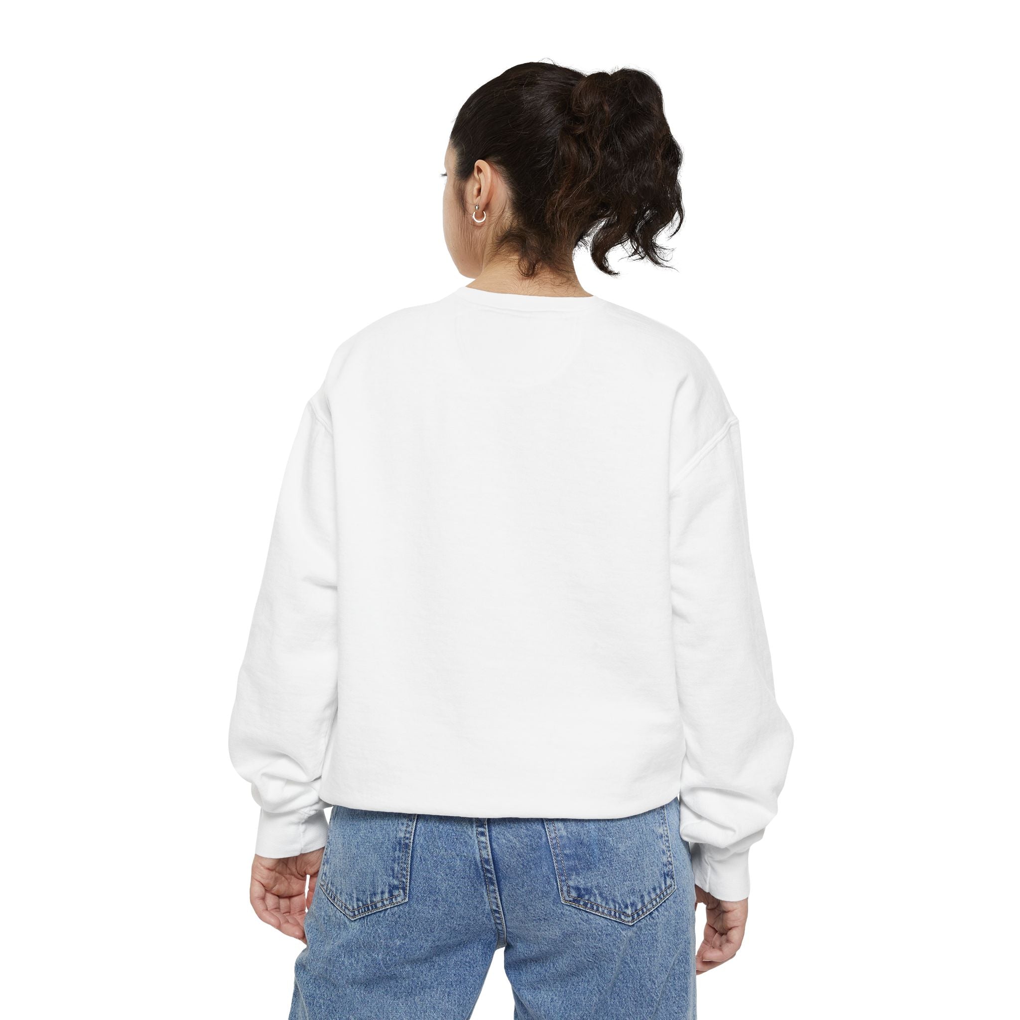 Bloom With Grace Floral Sweatshirt — Inspirational Quote Crewneck