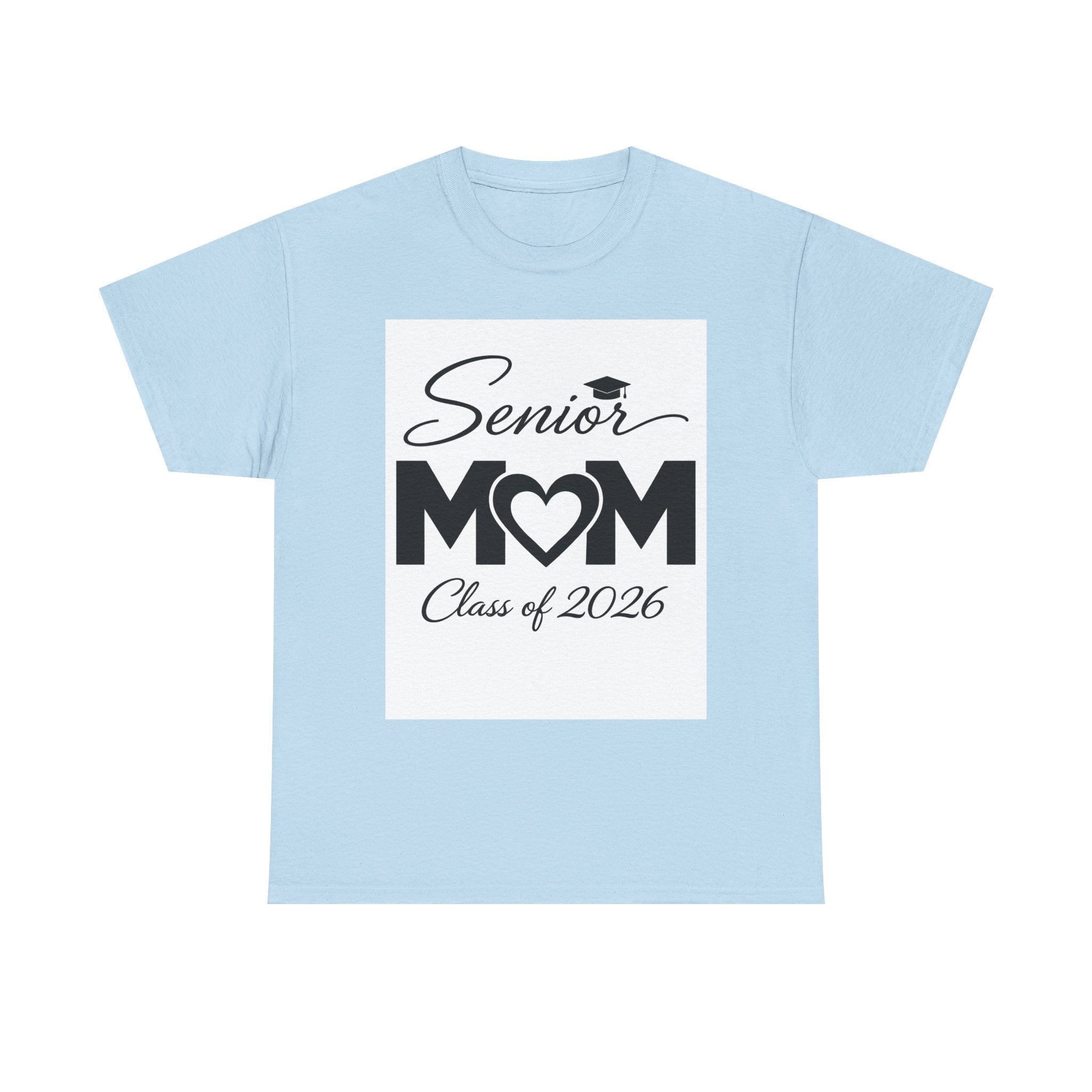 Senior Mom T-Shirt - Class of 2026 Graduation Tee