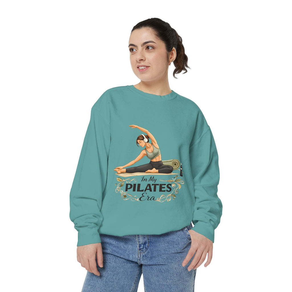 Pilates Era Sweatshirt - 'In My Pilates Era' Illustrated Fitness Crewneck