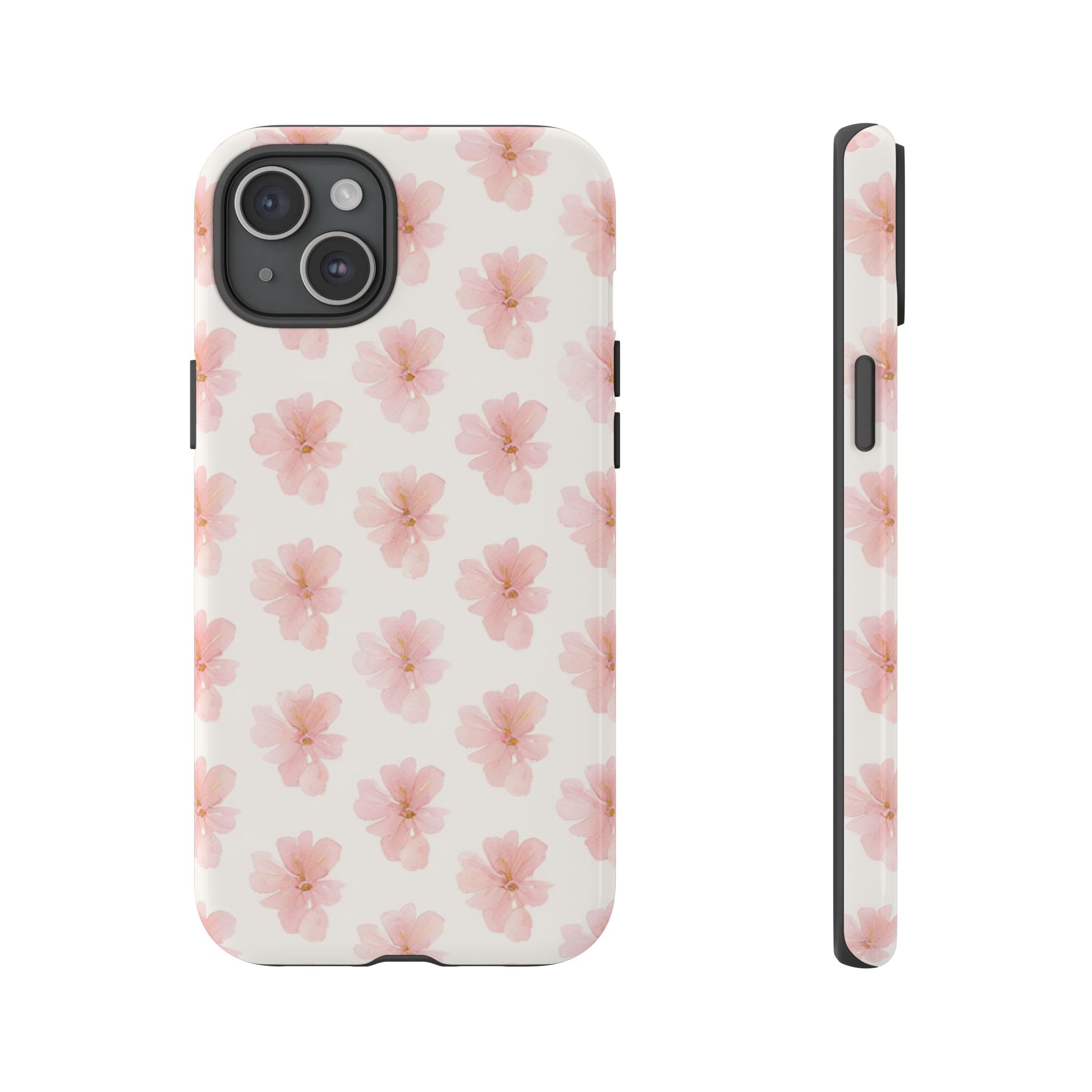 Floral Pink Blossom Tough Phone Case
