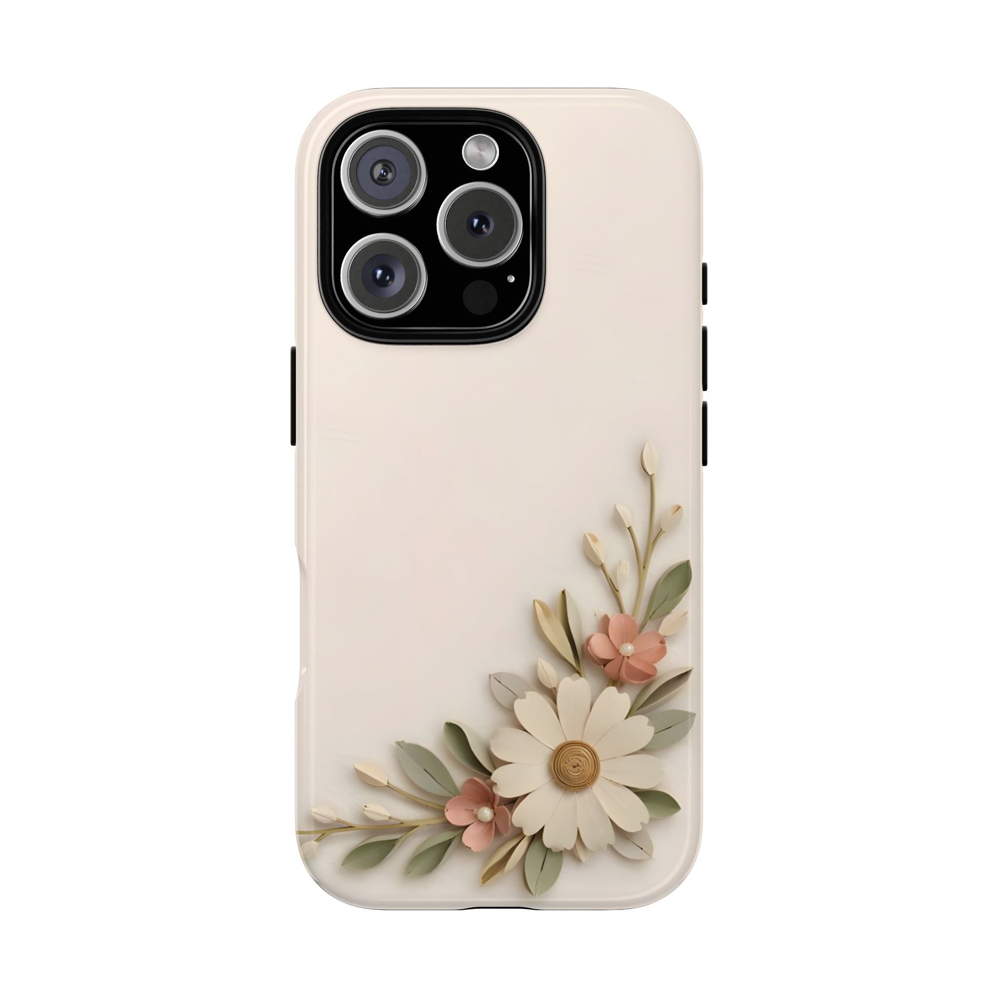 Daisy Blossom Tough Phone Case — Floral Protective iPhone Cover