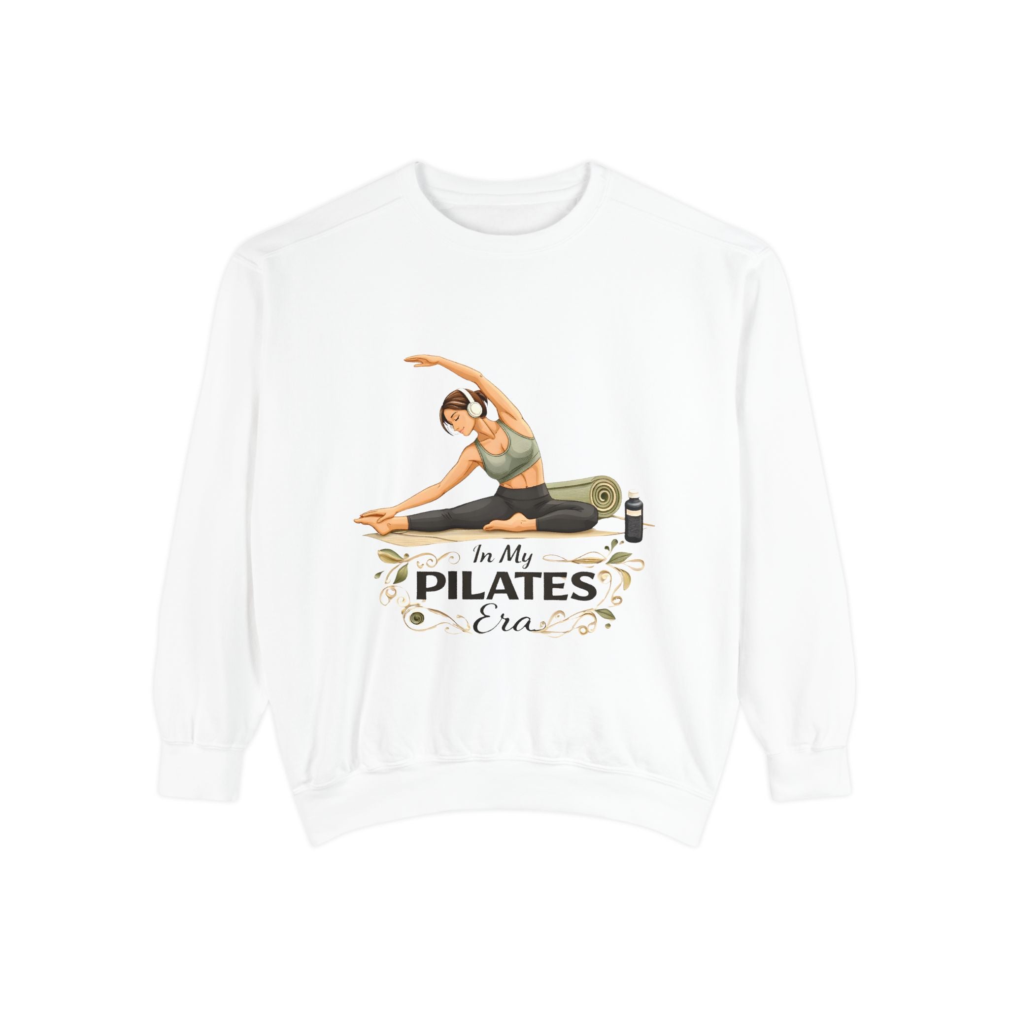 Pilates Era Sweatshirt - 'In My Pilates Era' Illustrated Fitness Crewneck