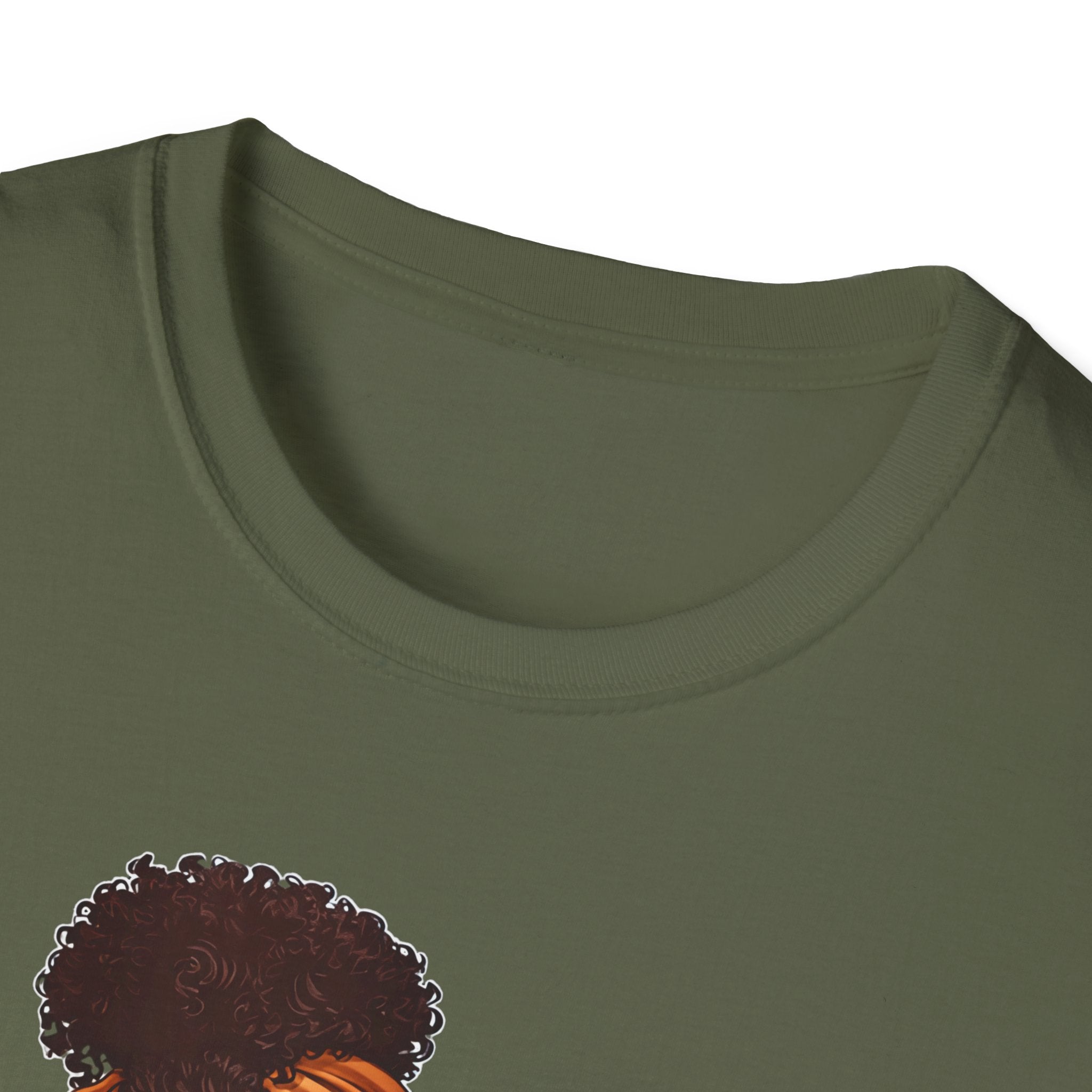 Chasing Goals Not People T-Shirt — Motivational Afro Woman Graphic Tee