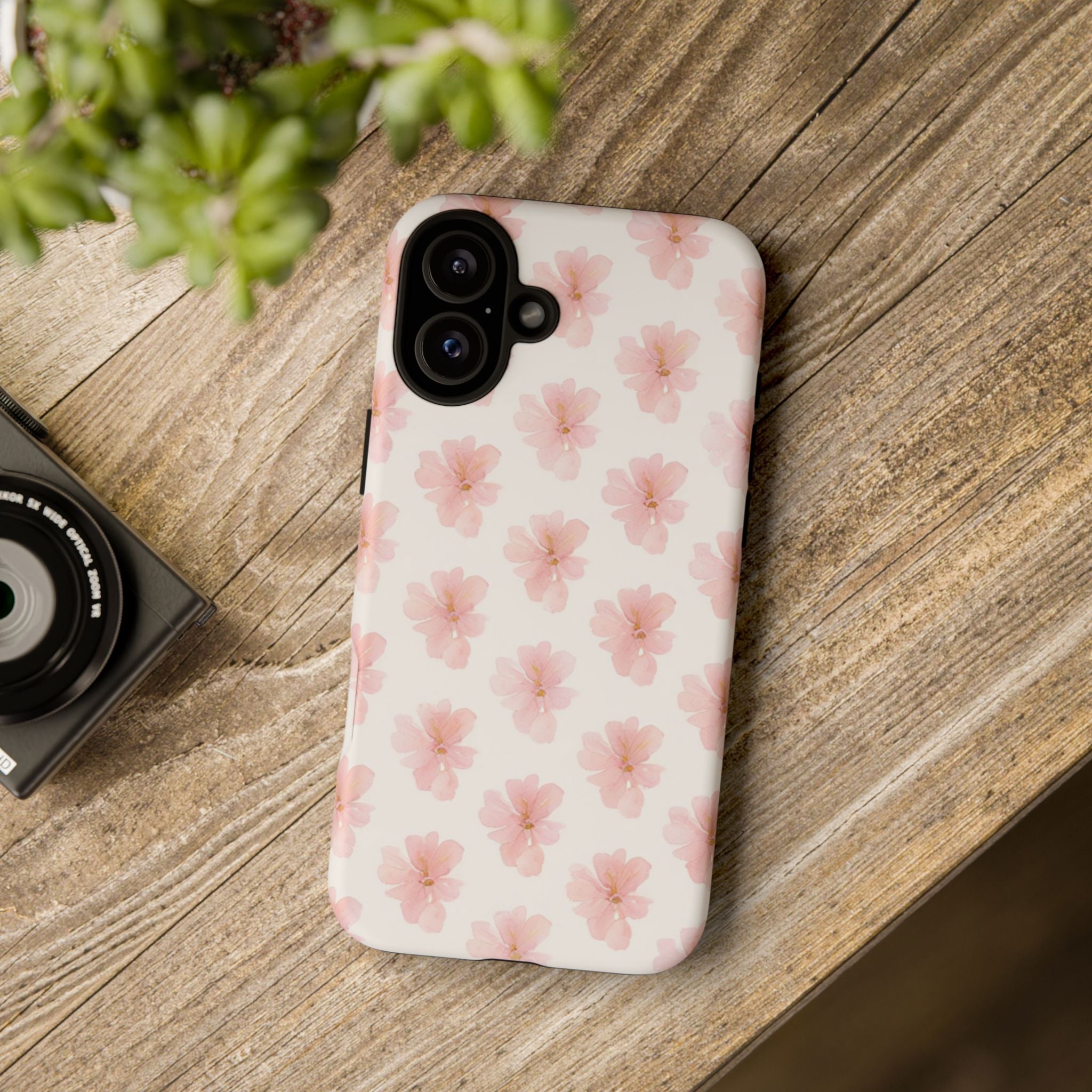 Floral Pink Blossom Tough Phone Case
