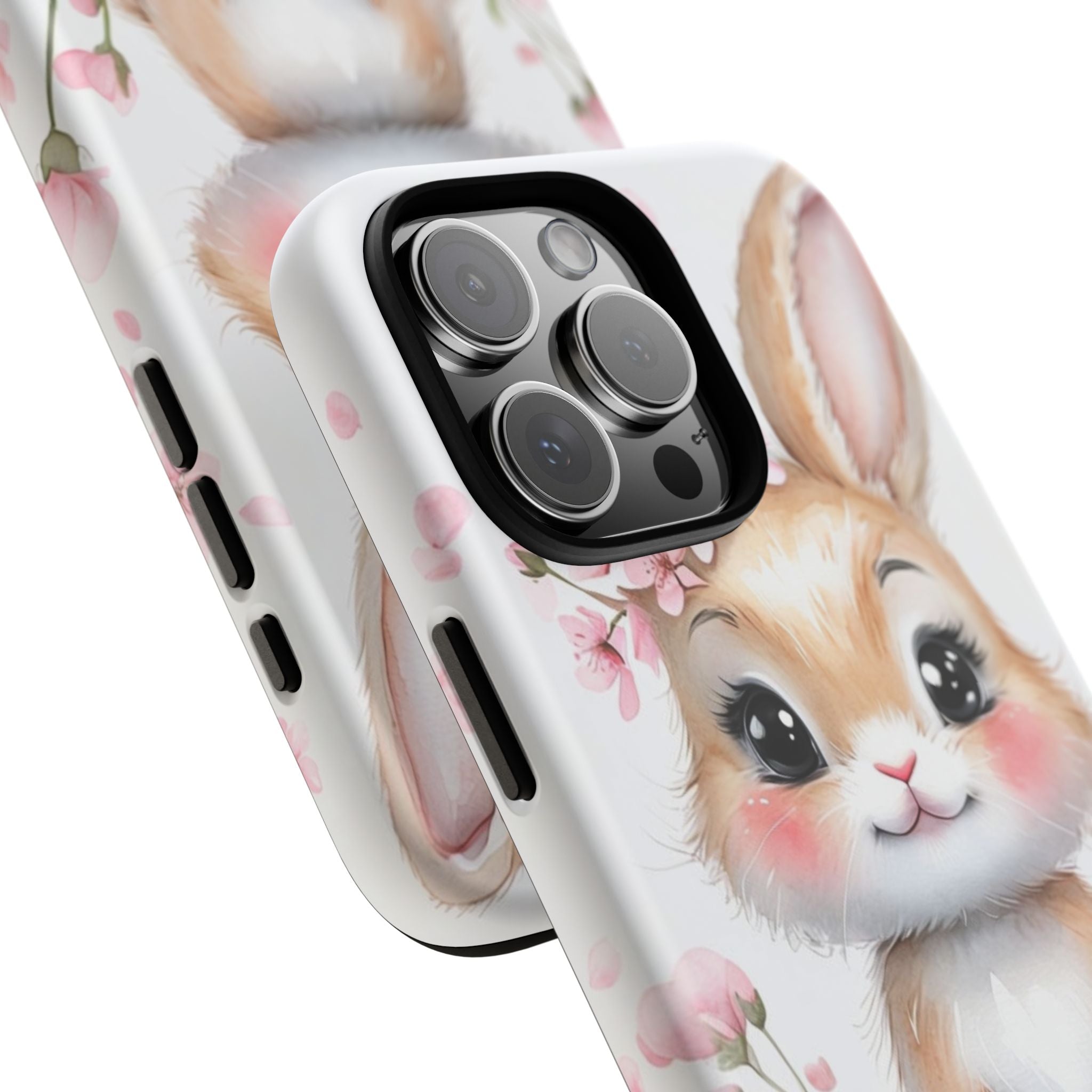 Cute Bunny Phone Case — Adorable Kawaii Rabbit Phone Cover for Girls & Animal Lovers