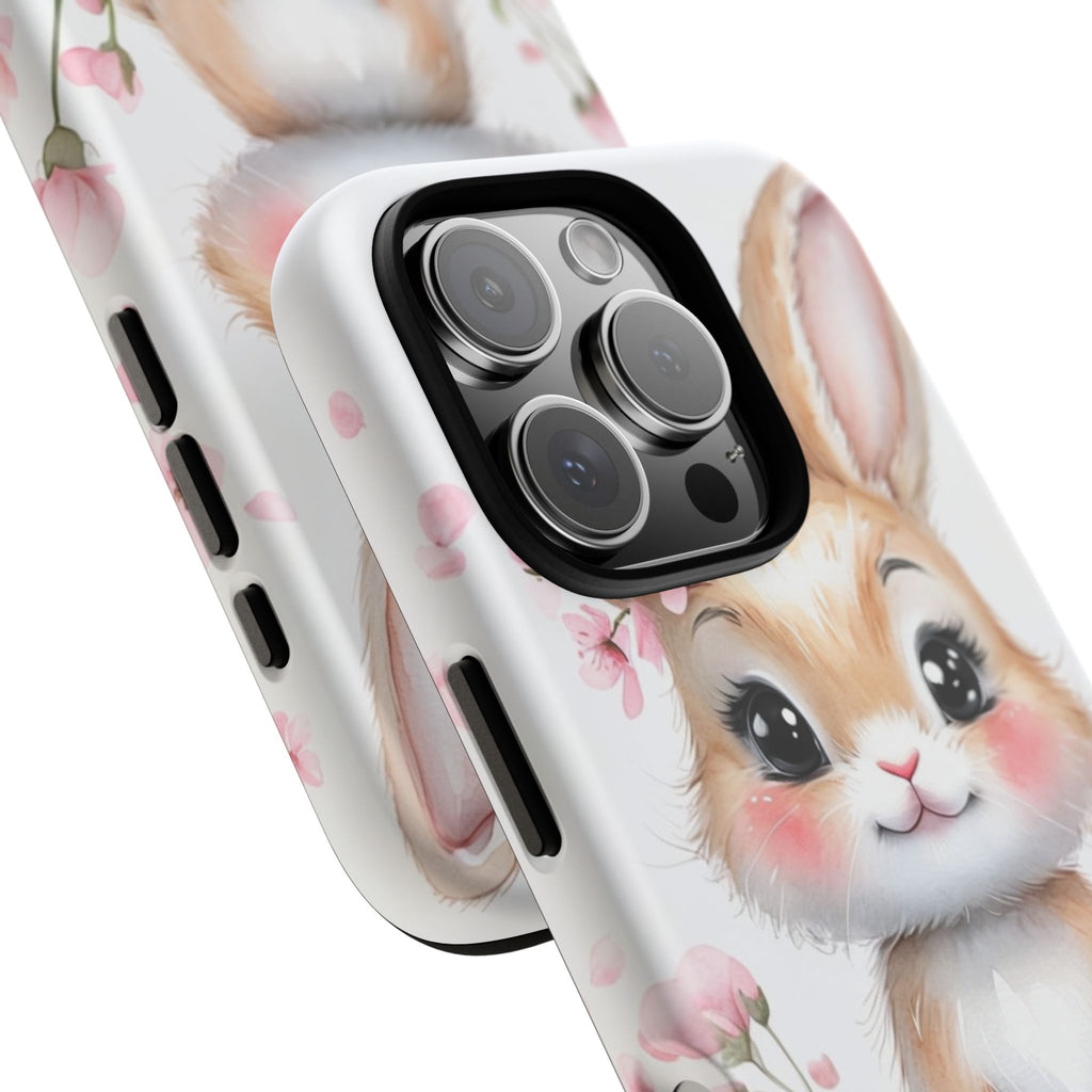 Cute Bunny Phone Case — Adorable Kawaii Rabbit Phone Cover for Girls & Animal Lovers