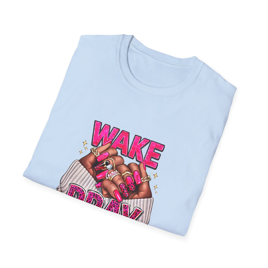 Wake Pray Slay T-Shirt — Inspirational Faith & Hustle Tee