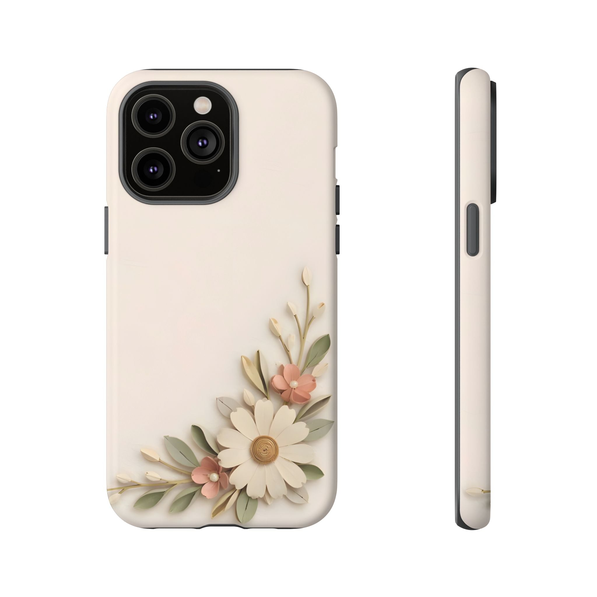 Daisy Blossom Tough Phone Case — Floral Protective iPhone Cover