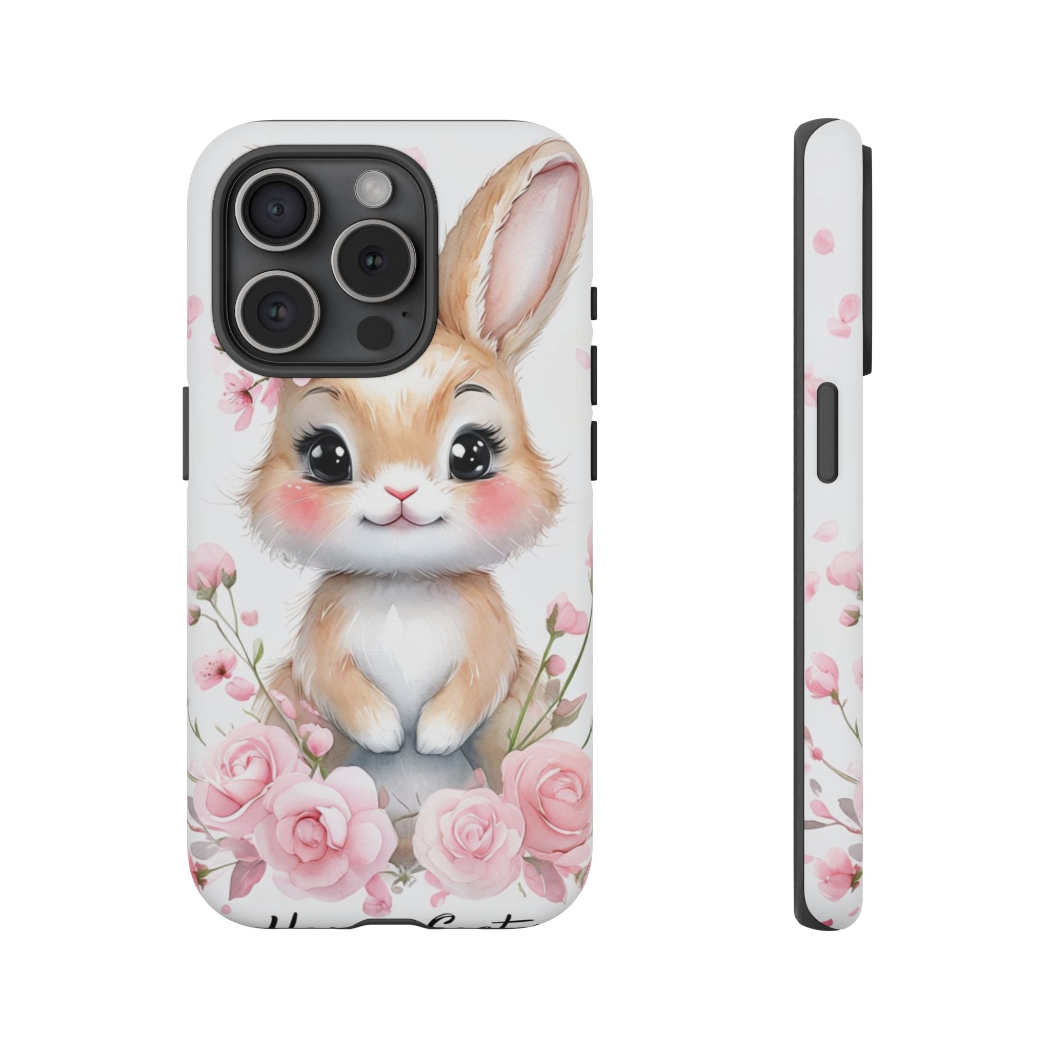 Cute Bunny Phone Case — Adorable Kawaii Rabbit Phone Cover for Girls & Animal Lovers
