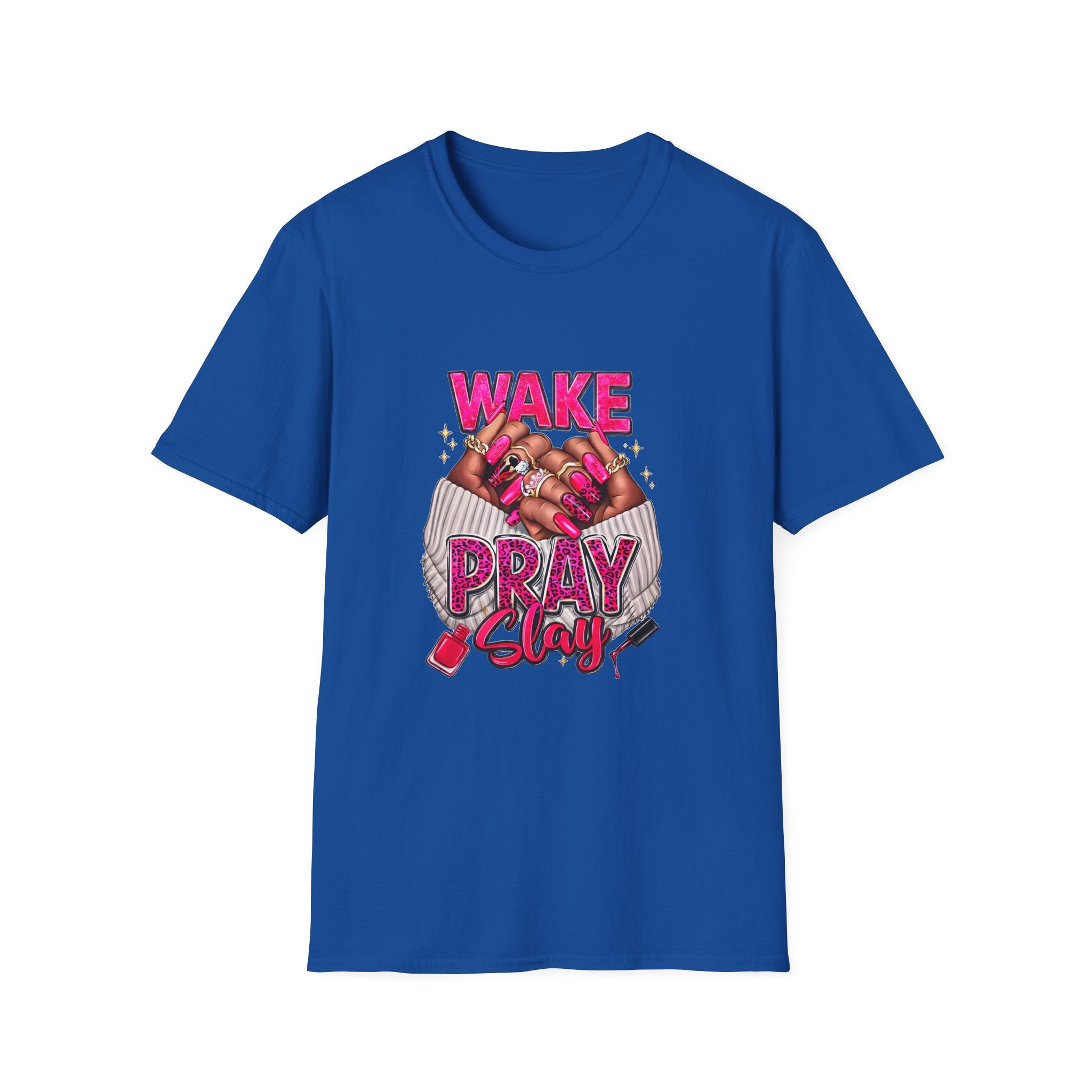 Wake Pray Slay T-Shirt — Inspirational Faith & Hustle Tee