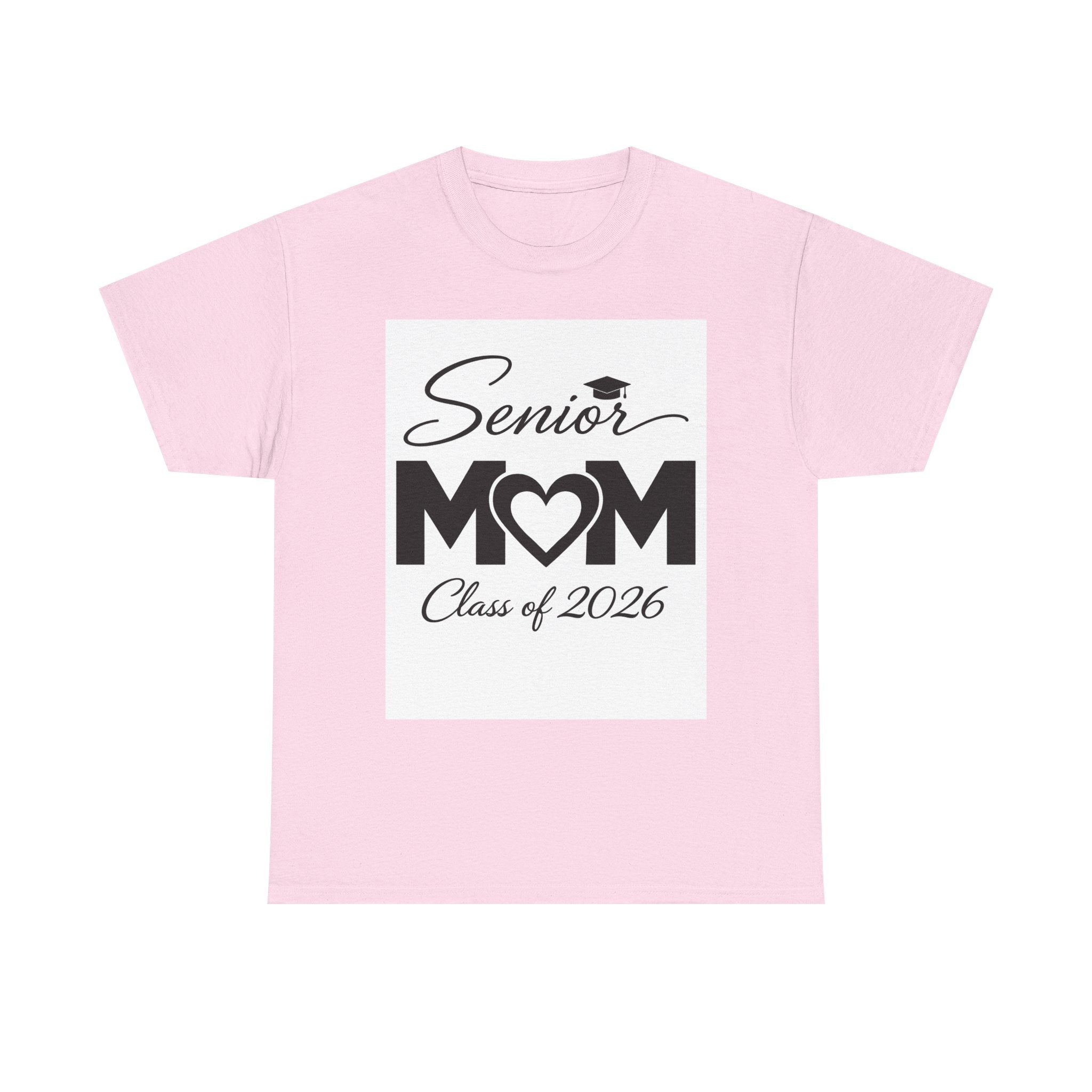 Senior Mom T-Shirt - Class of 2026 Graduation Tee