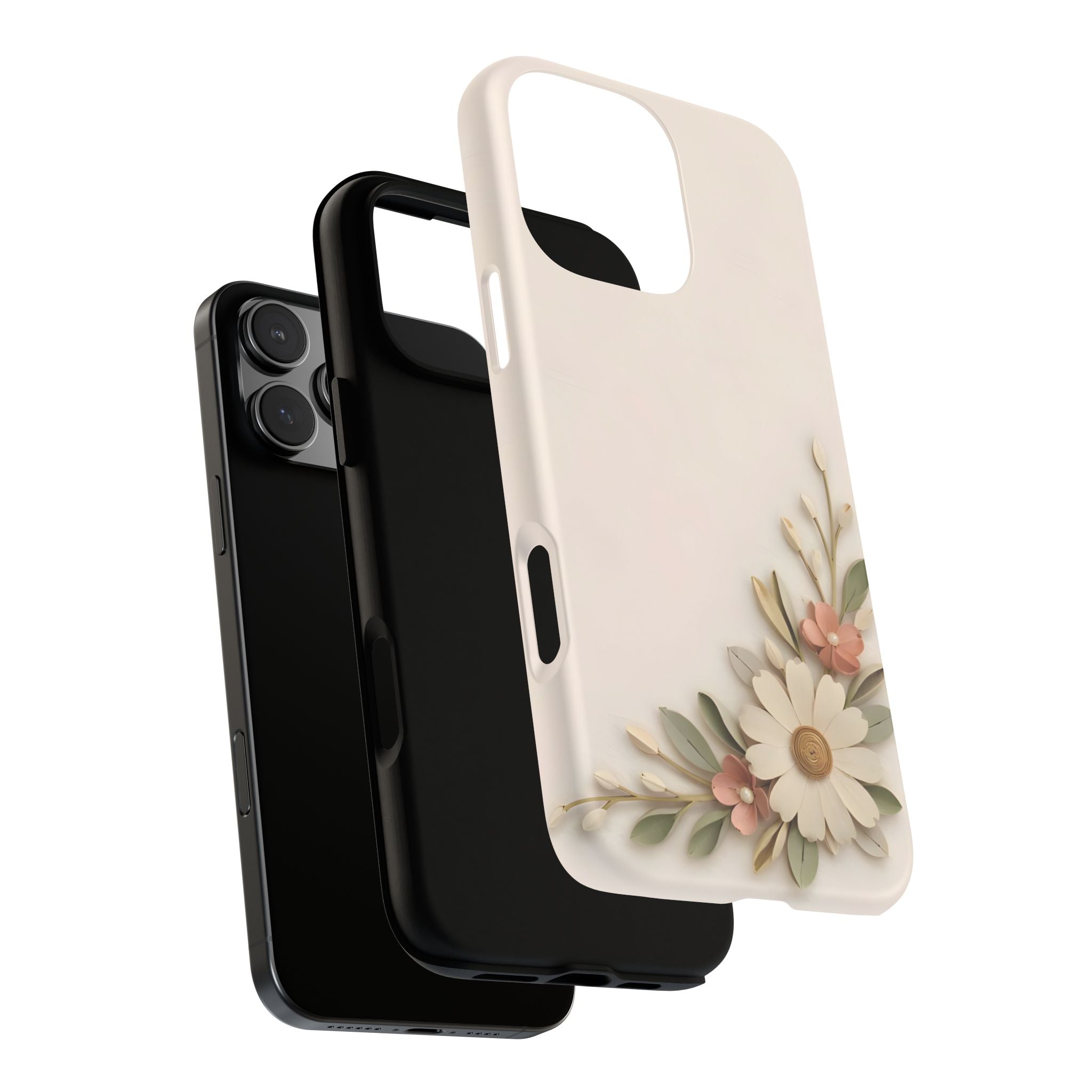 Daisy Blossom Tough Phone Case — Floral Protective iPhone Cover