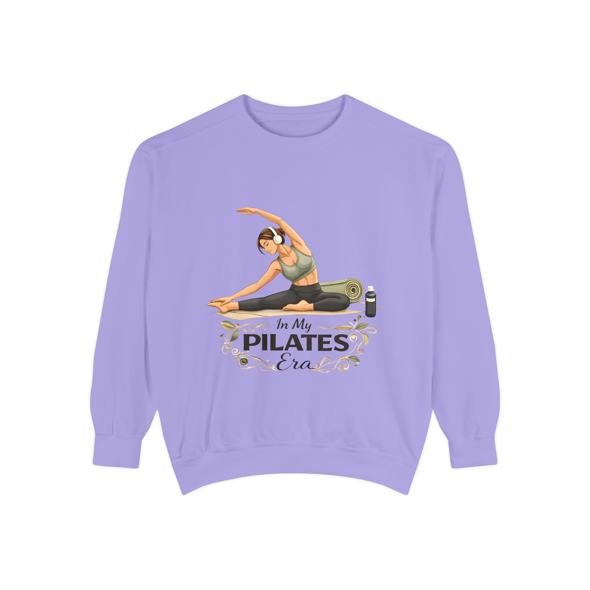 Pilates Era Sweatshirt - 'In My Pilates Era' Illustrated Fitness Crewneck