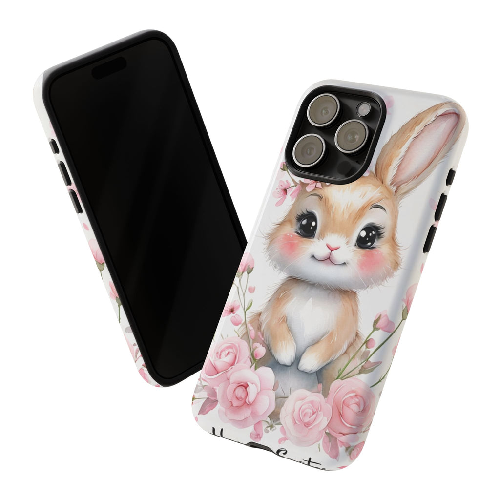 Cute Bunny Phone Case — Adorable Kawaii Rabbit Phone Cover for Girls & Animal Lovers