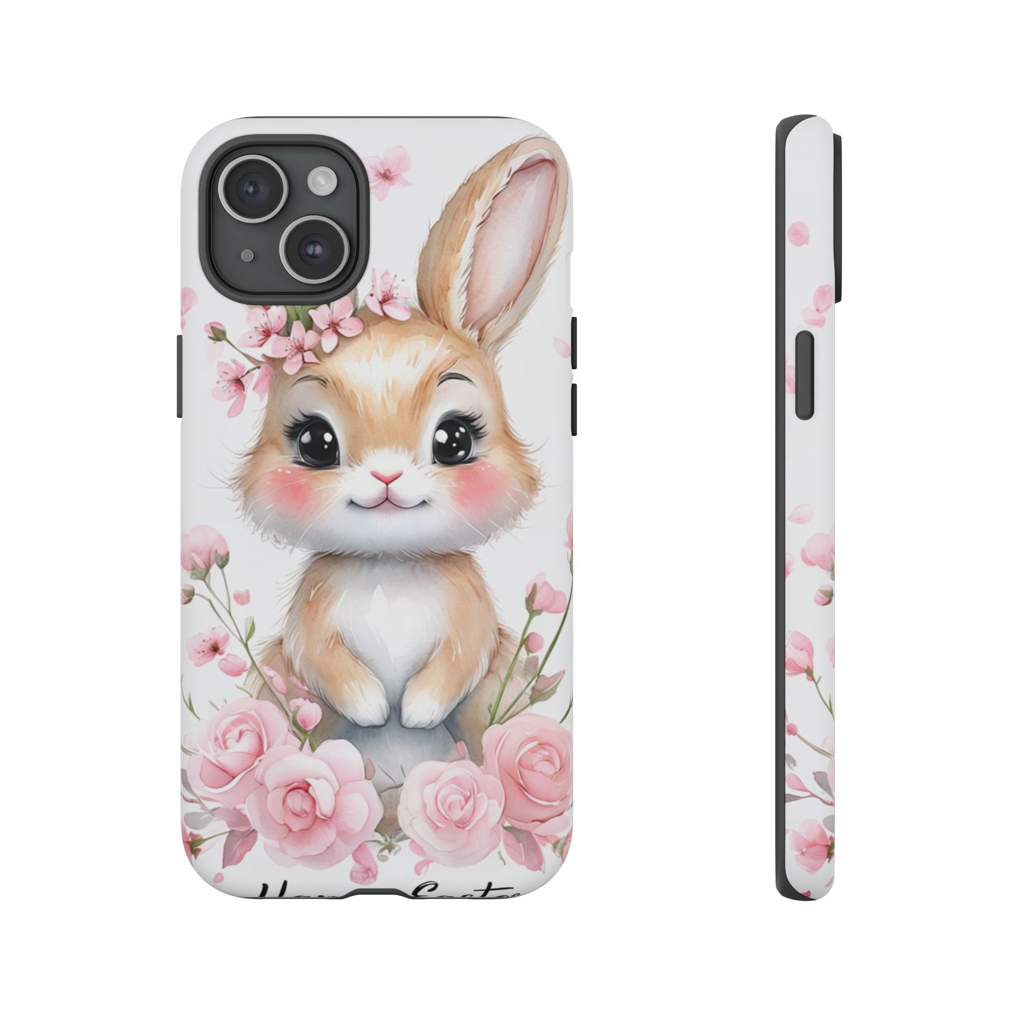 Cute Bunny Phone Case — Adorable Kawaii Rabbit Phone Cover for Girls & Animal Lovers
