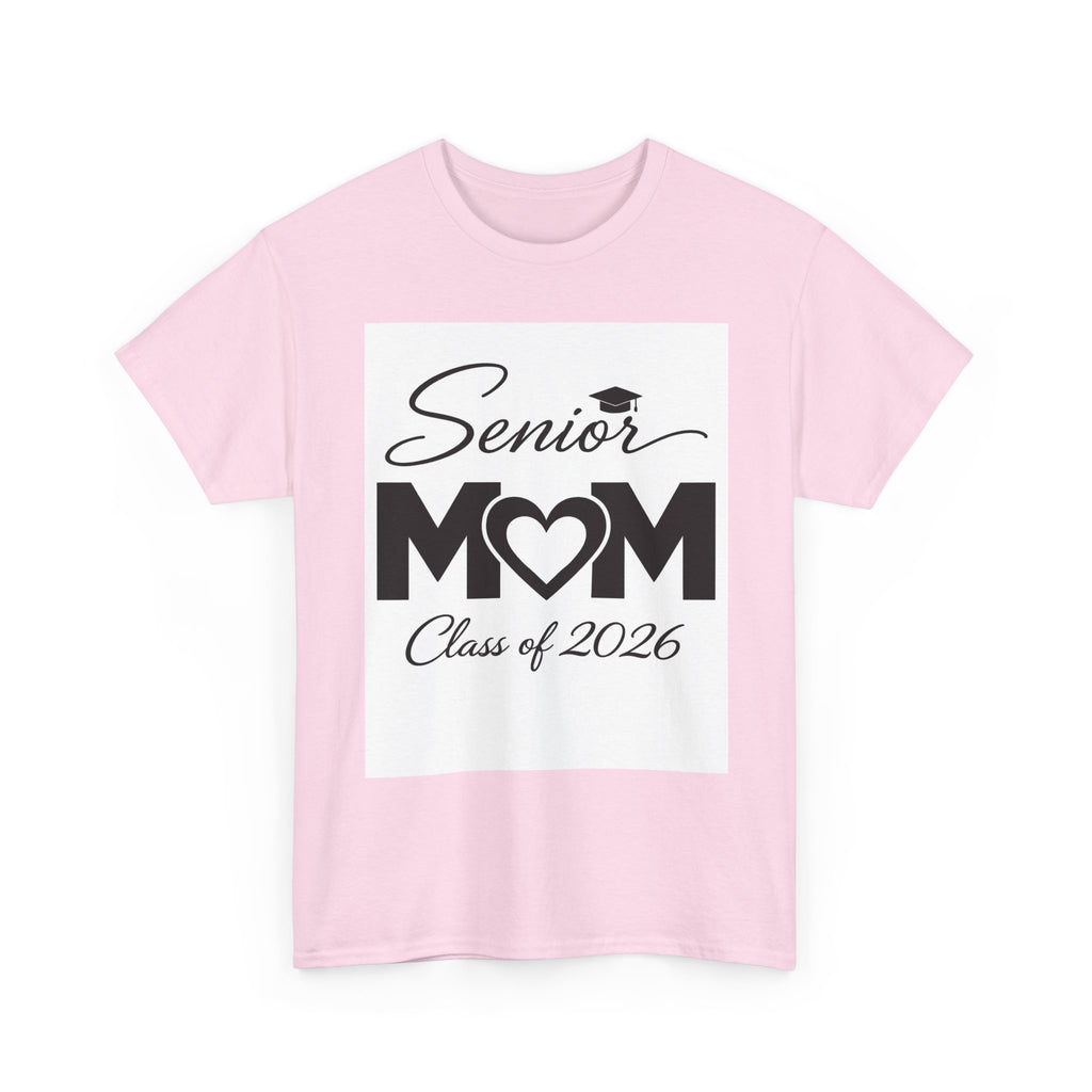 Senior Mom T-Shirt - Class of 2026 Graduation Tee