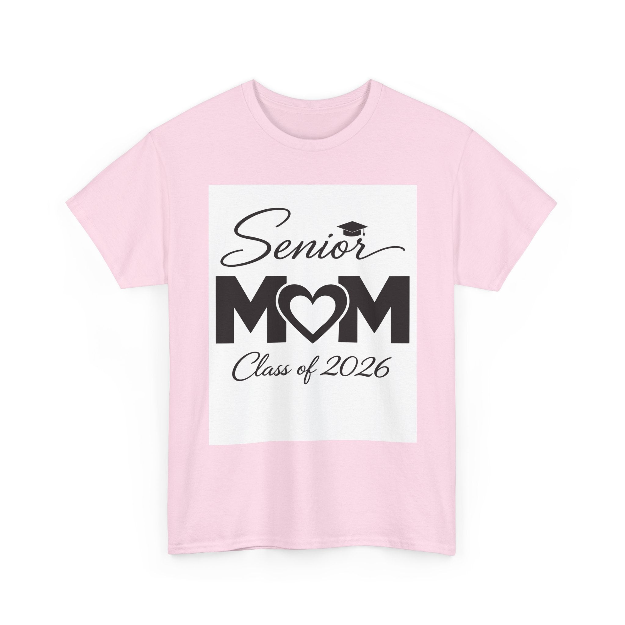 Senior Mom T-Shirt - Class of 2026 Graduation Tee