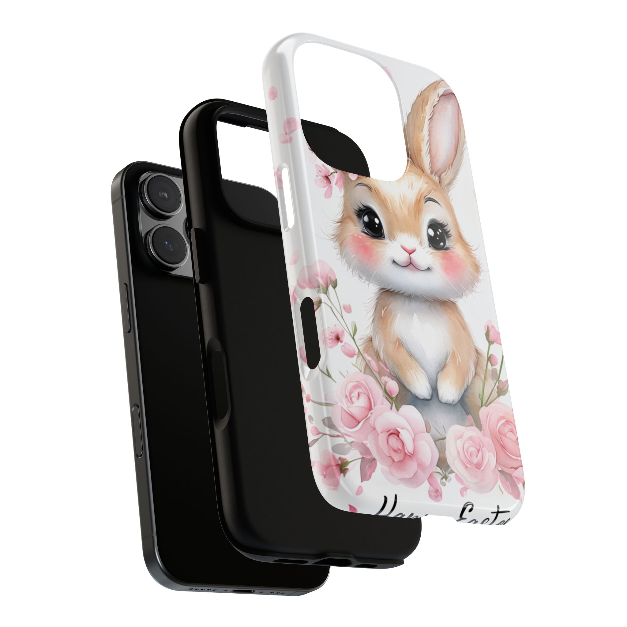 Cute Bunny Phone Case — Adorable Kawaii Rabbit Phone Cover for Girls & Animal Lovers