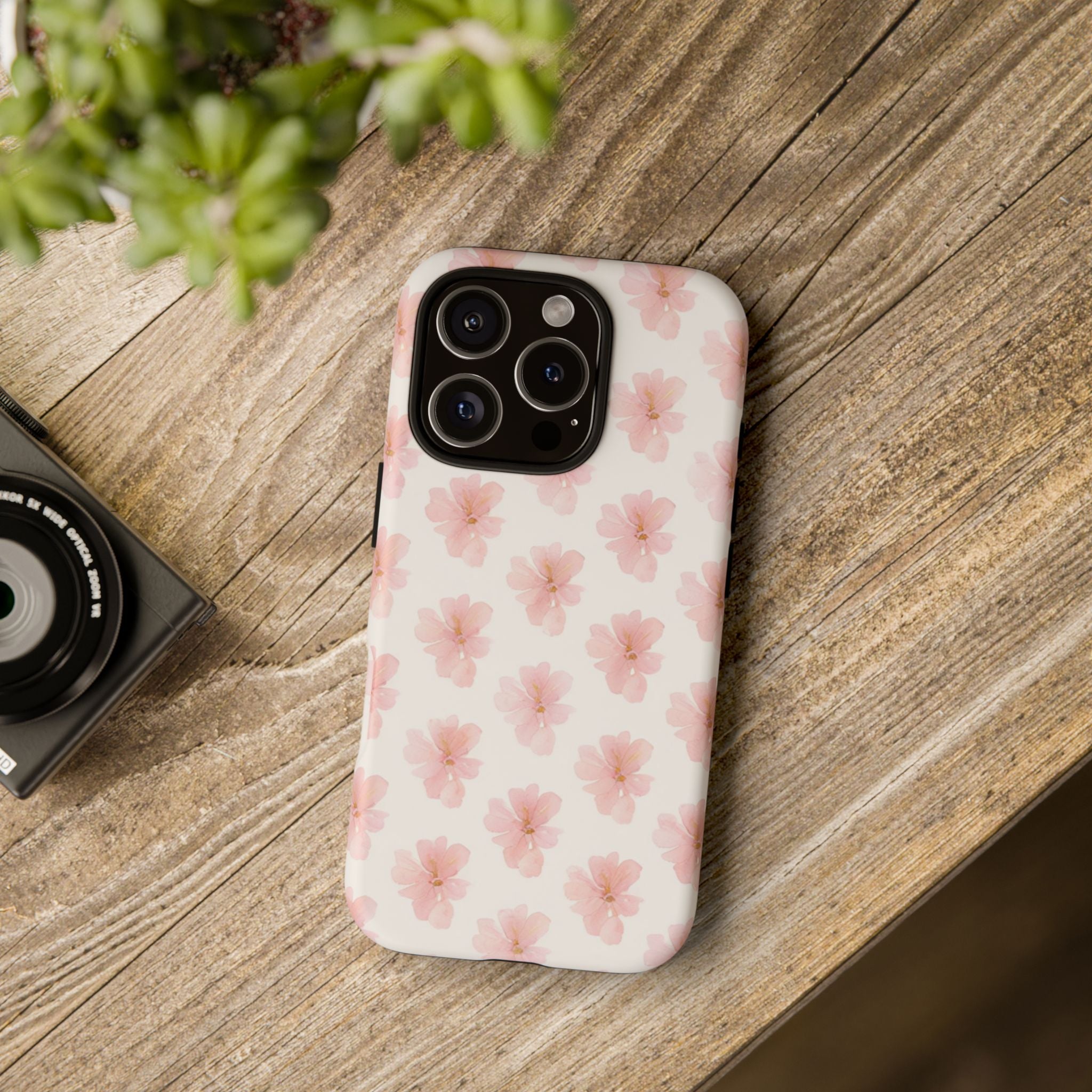 Floral Pink Blossom Tough Phone Case