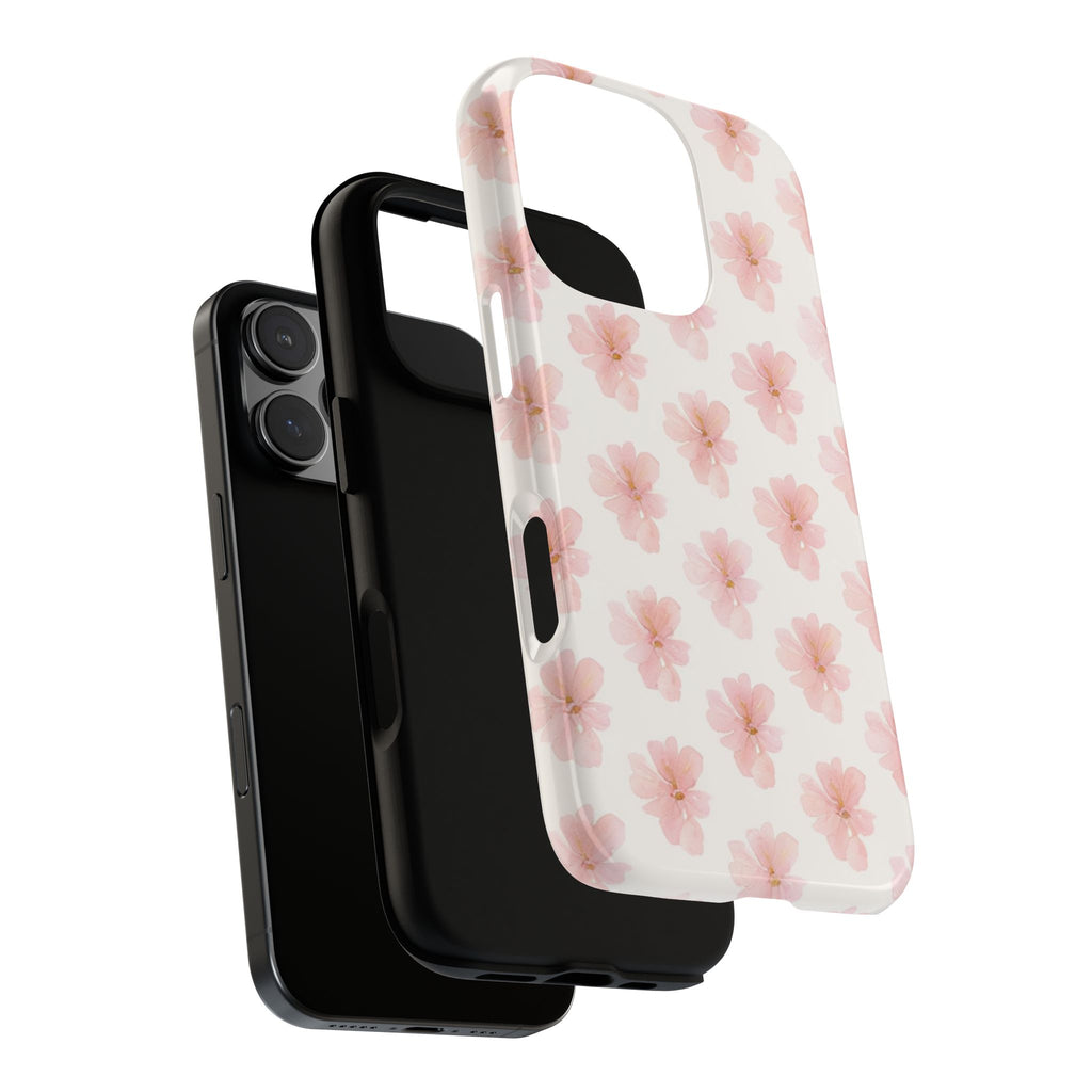 Floral Pink Blossom Tough Phone Case