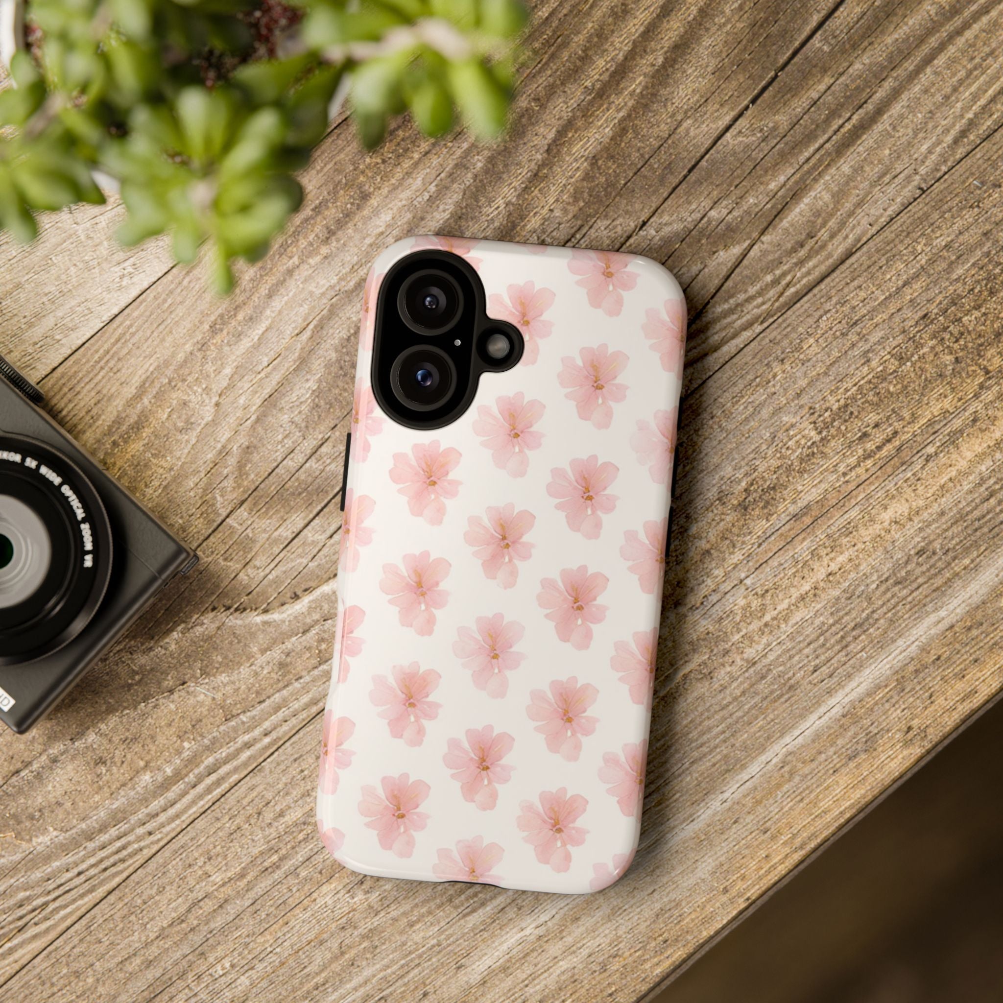 Floral Pink Blossom Tough Phone Case