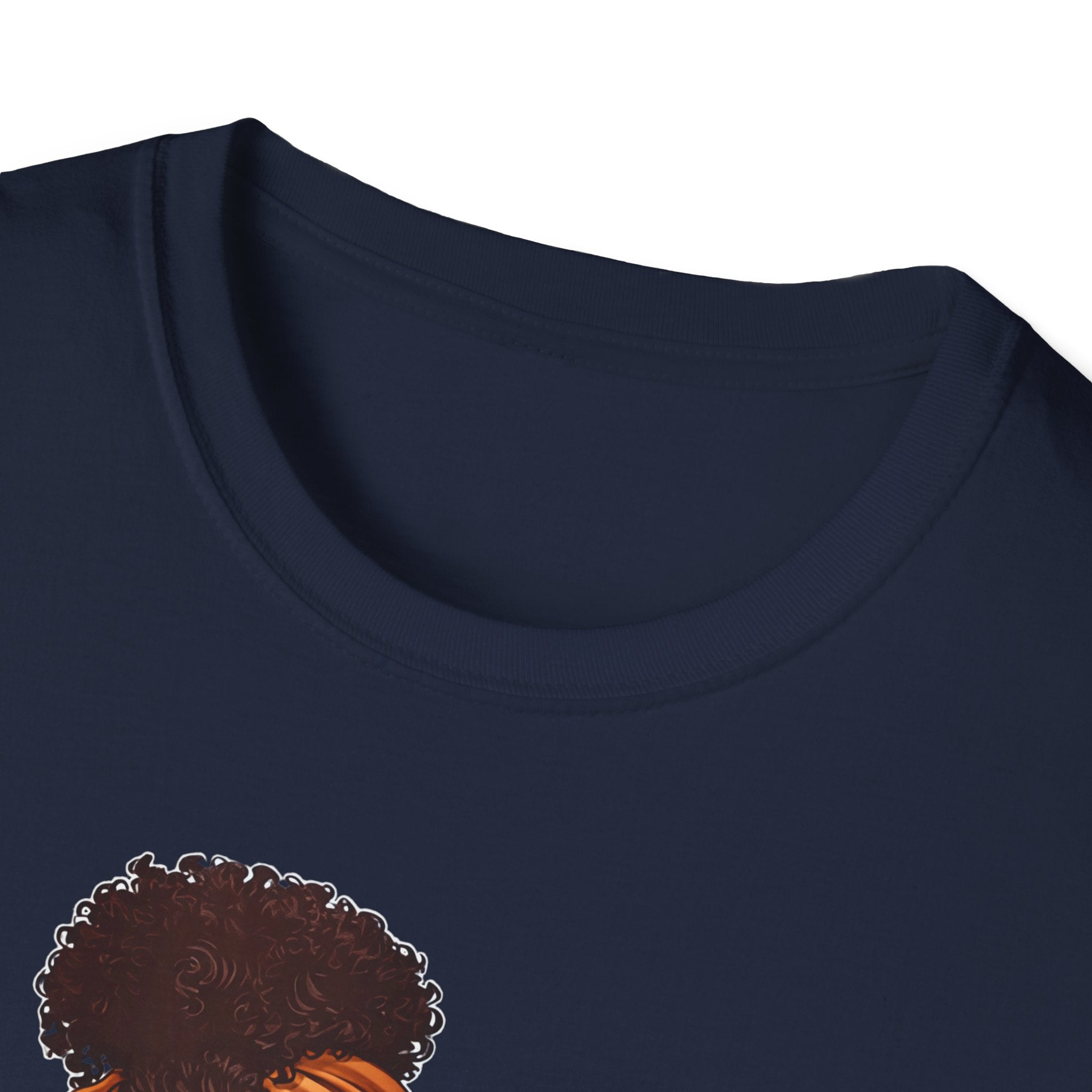 Chasing Goals Not People T-Shirt — Motivational Afro Woman Graphic Tee