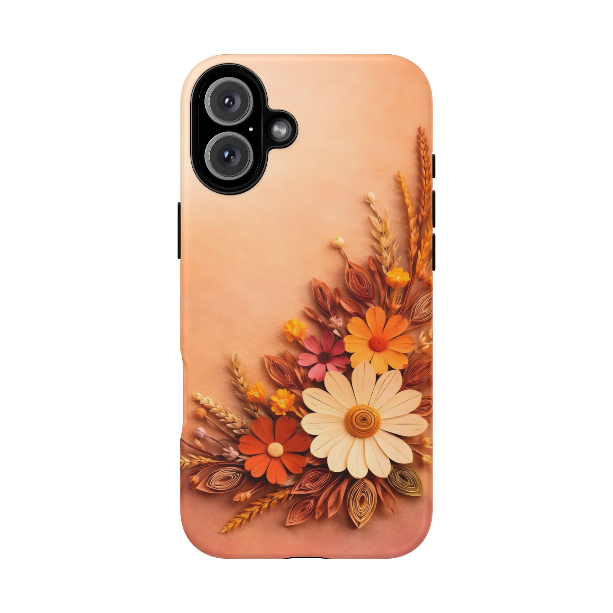 Floral Daisies Phone Case — Autumn Bouquet Protective iPhone Cover