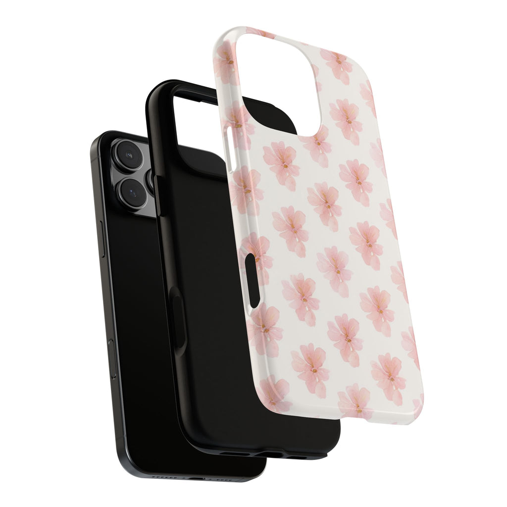 Floral Pink Blossom Tough Phone Case