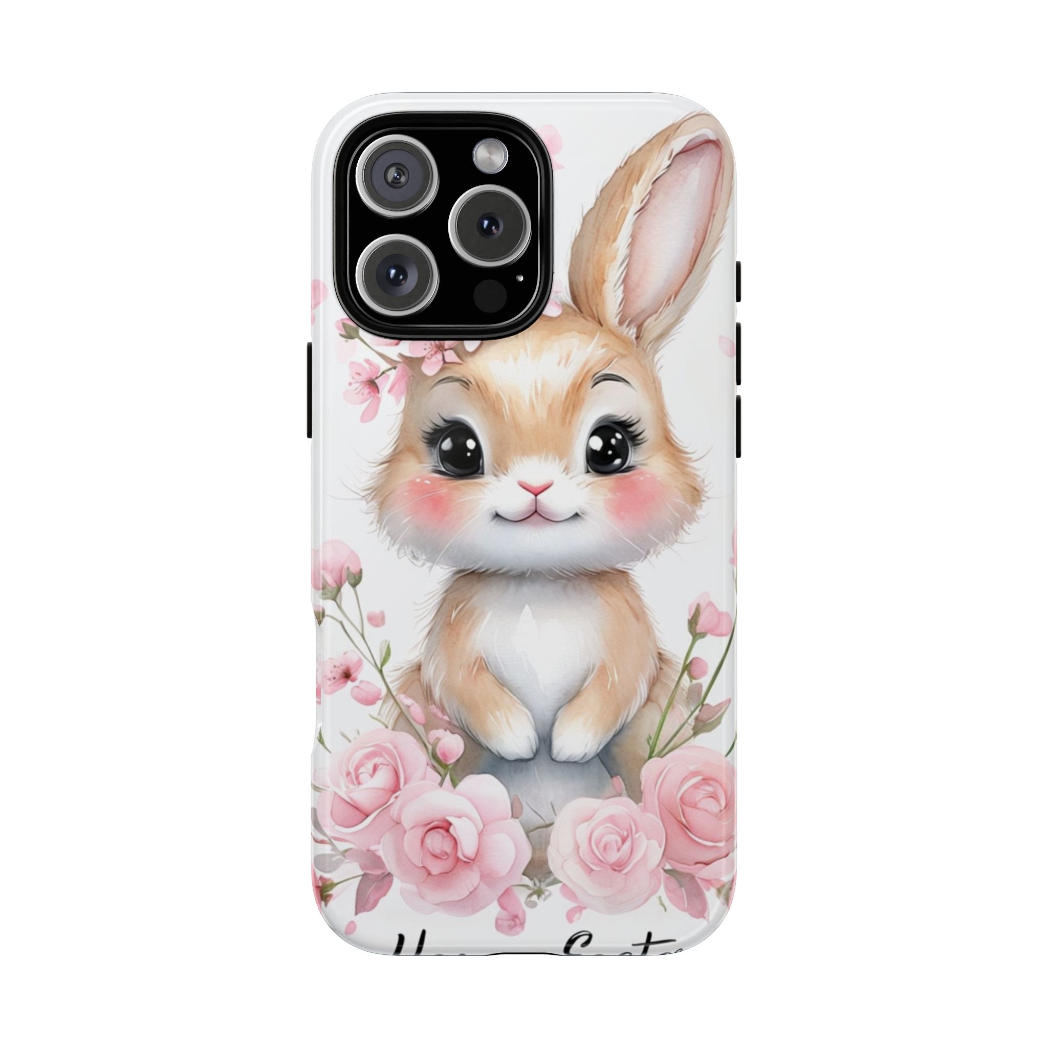 Cute Bunny Phone Case — Adorable Kawaii Rabbit Phone Cover for Girls & Animal Lovers
