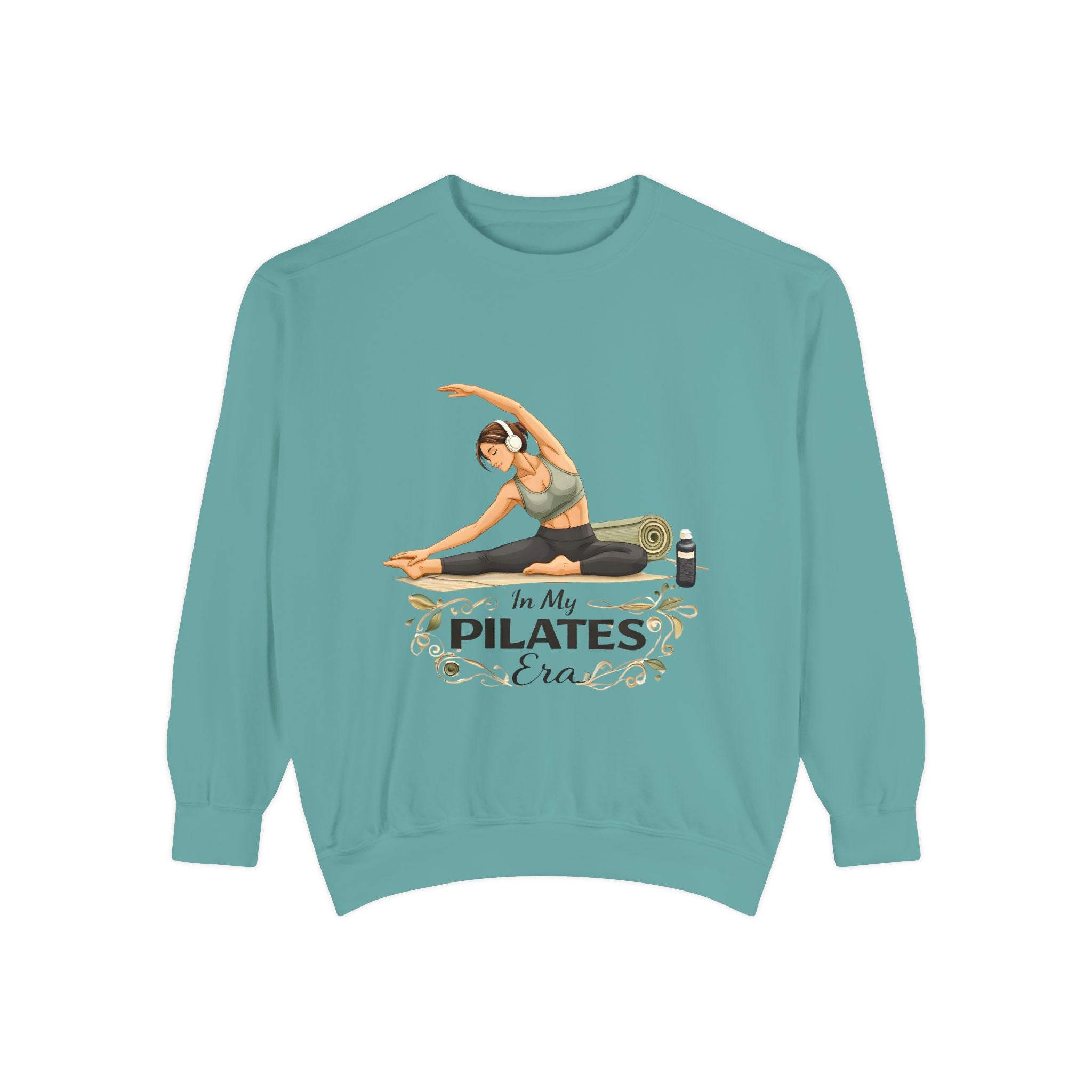 Pilates Era Sweatshirt - 'In My Pilates Era' Illustrated Fitness Crewneck