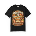Motherhood Is Kingdom Work T-Shirt — Christian Mom Graphic Tee (Proverbs 31:27)