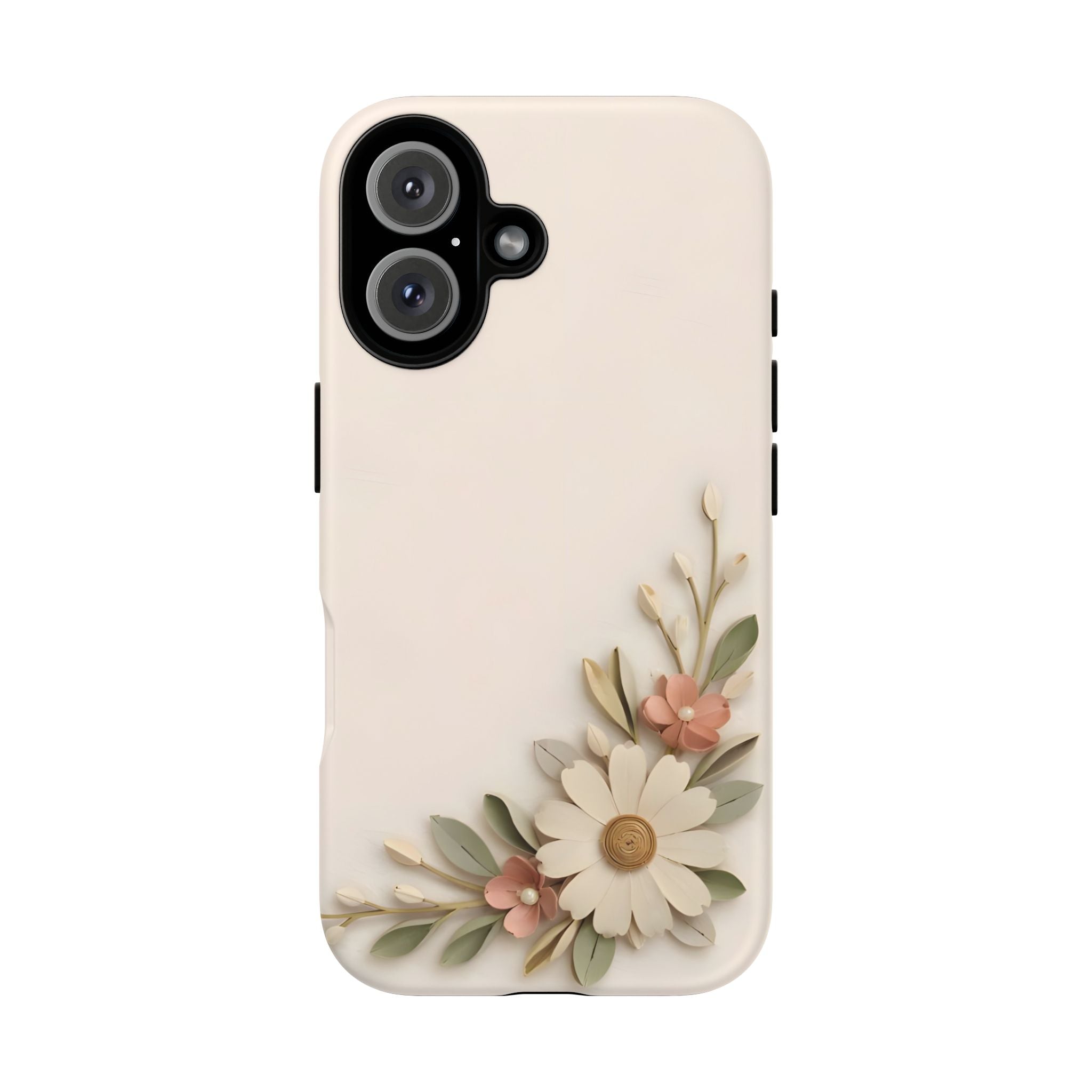 Daisy Blossom Tough Phone Case — Floral Protective iPhone Cover