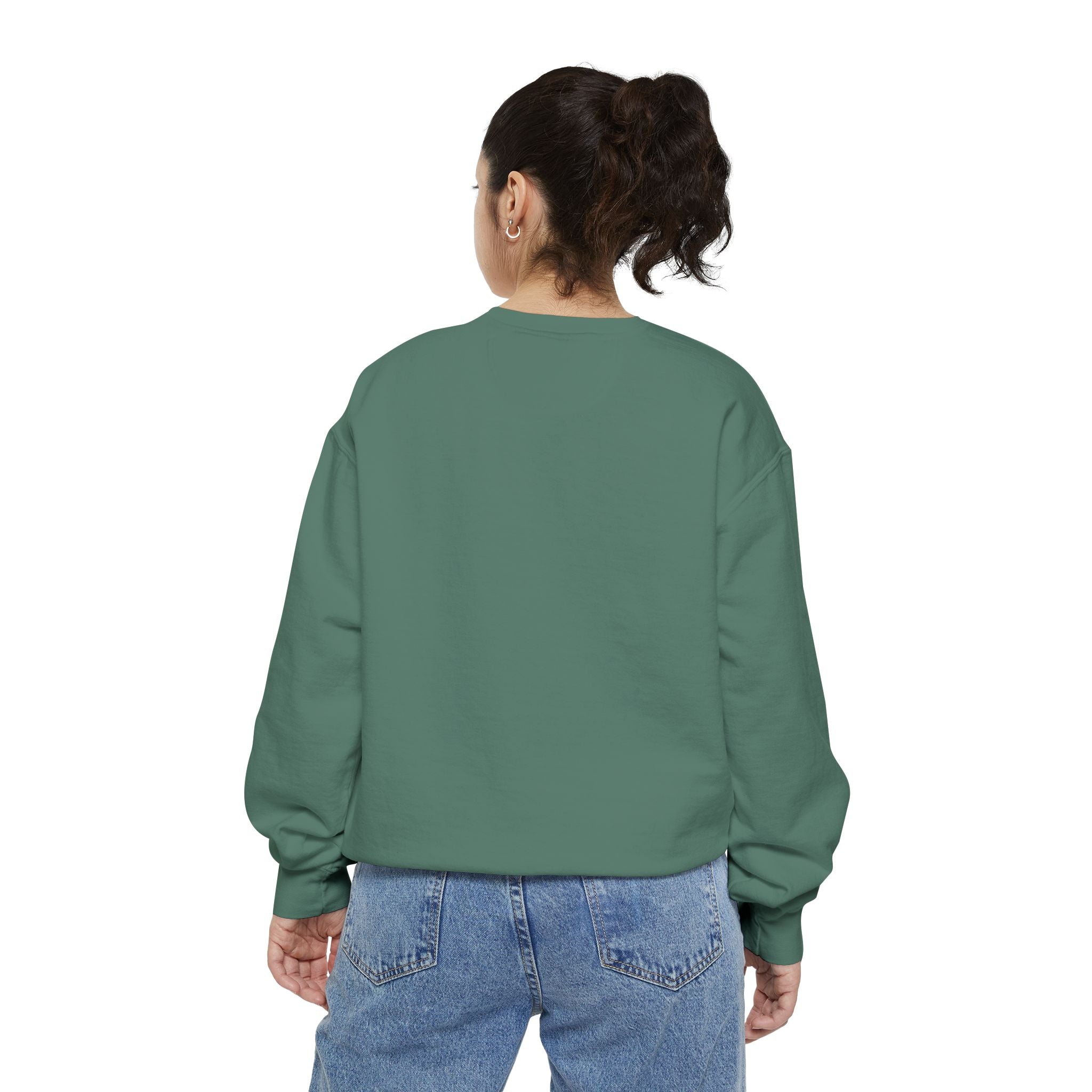 Bloom With Grace Floral Sweatshirt — Inspirational Quote Crewneck