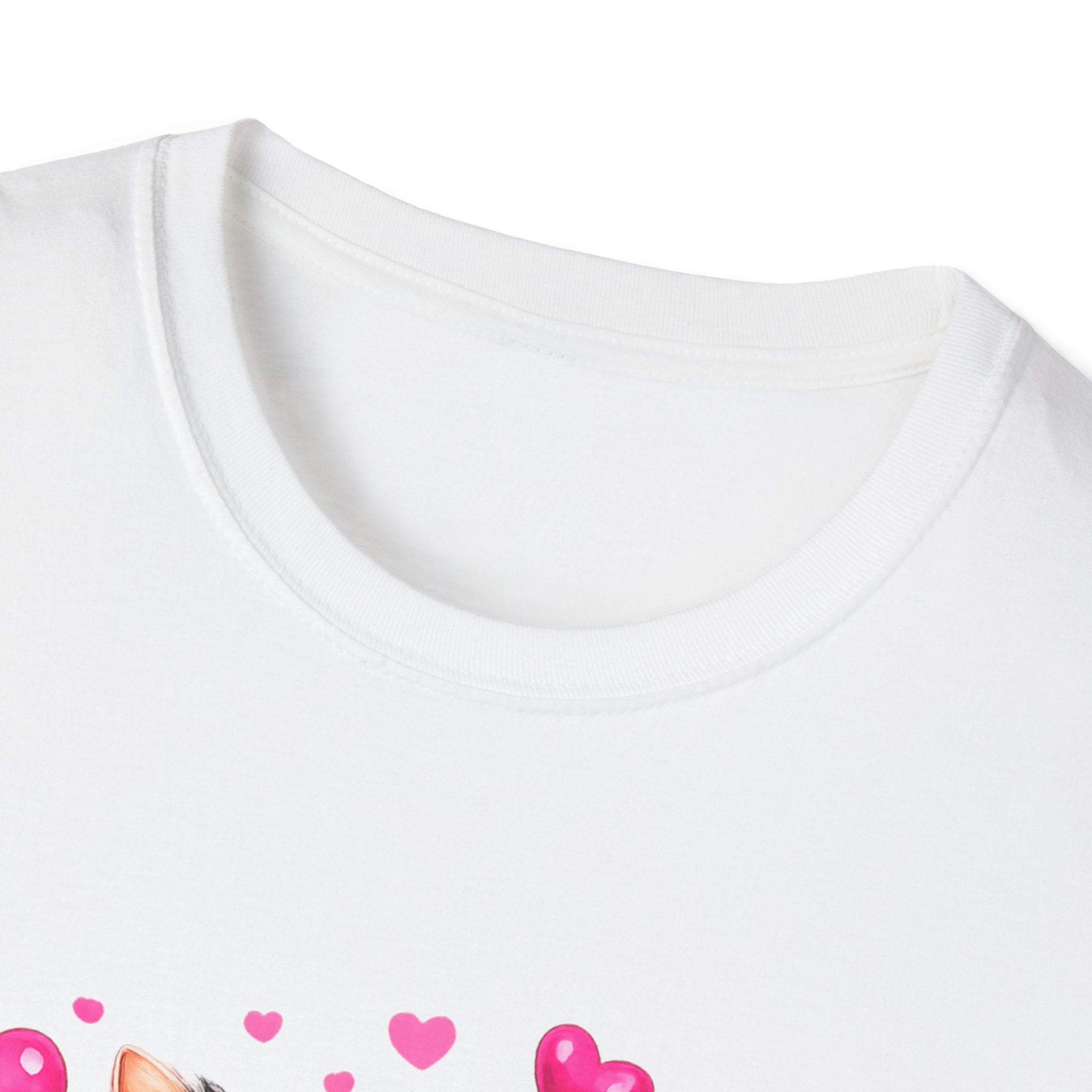 Mommy’s Child Yorkie Shirt – Cute Puppy in Mug Graphic Tee, Dog Lover Gift, Pink Heart Aesthetic, Yorkshire Terrier T-Shirt for Women