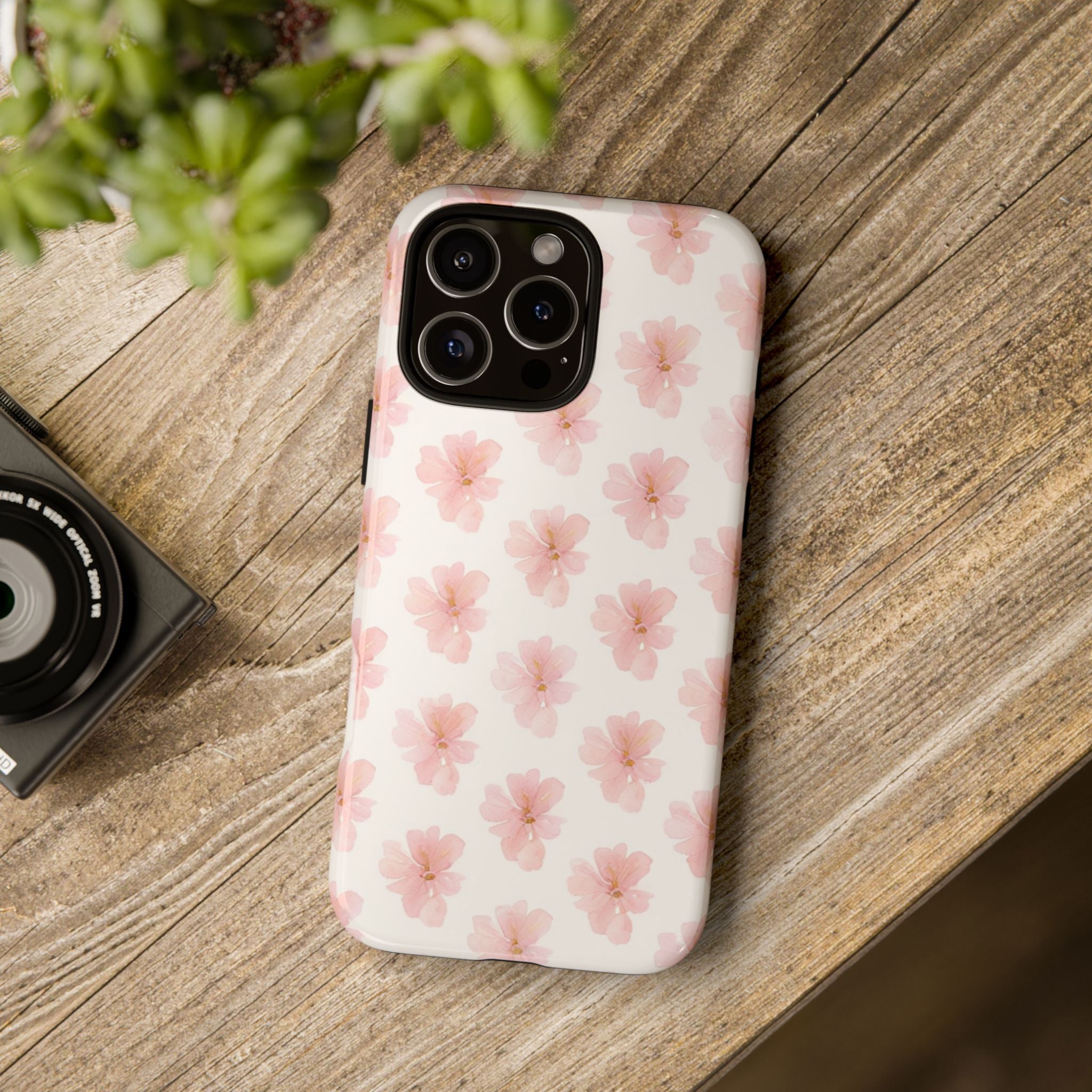 Floral Pink Blossom Tough Phone Case