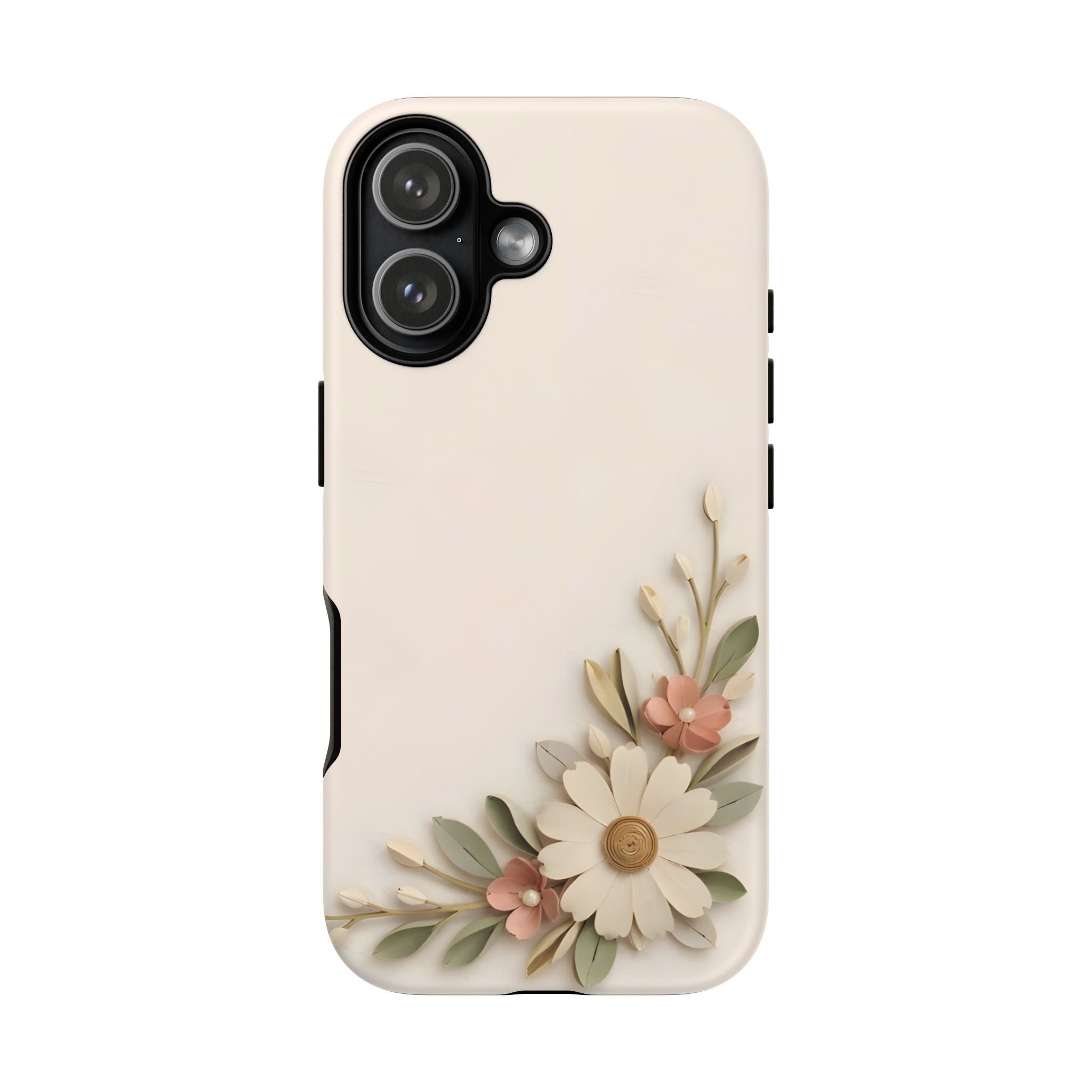 Daisy Blossom Tough Phone Case — Floral Protective iPhone Cover