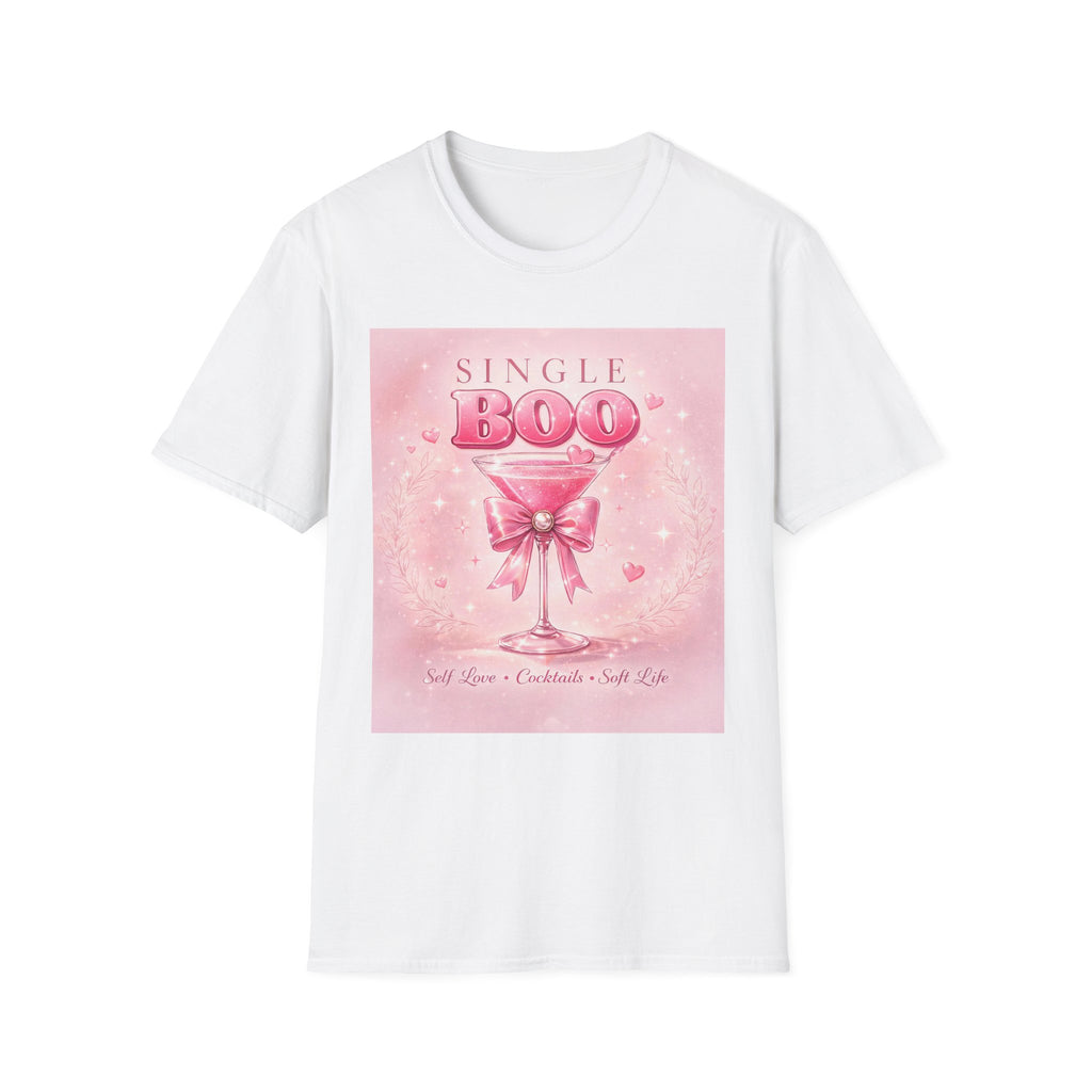 Single Boo Club Shirt, Soft Girl Aesthetic Tee, Girls Night Cocktail Shirt, Self Love Era Outfit, Bachelorette Party Gift for Women