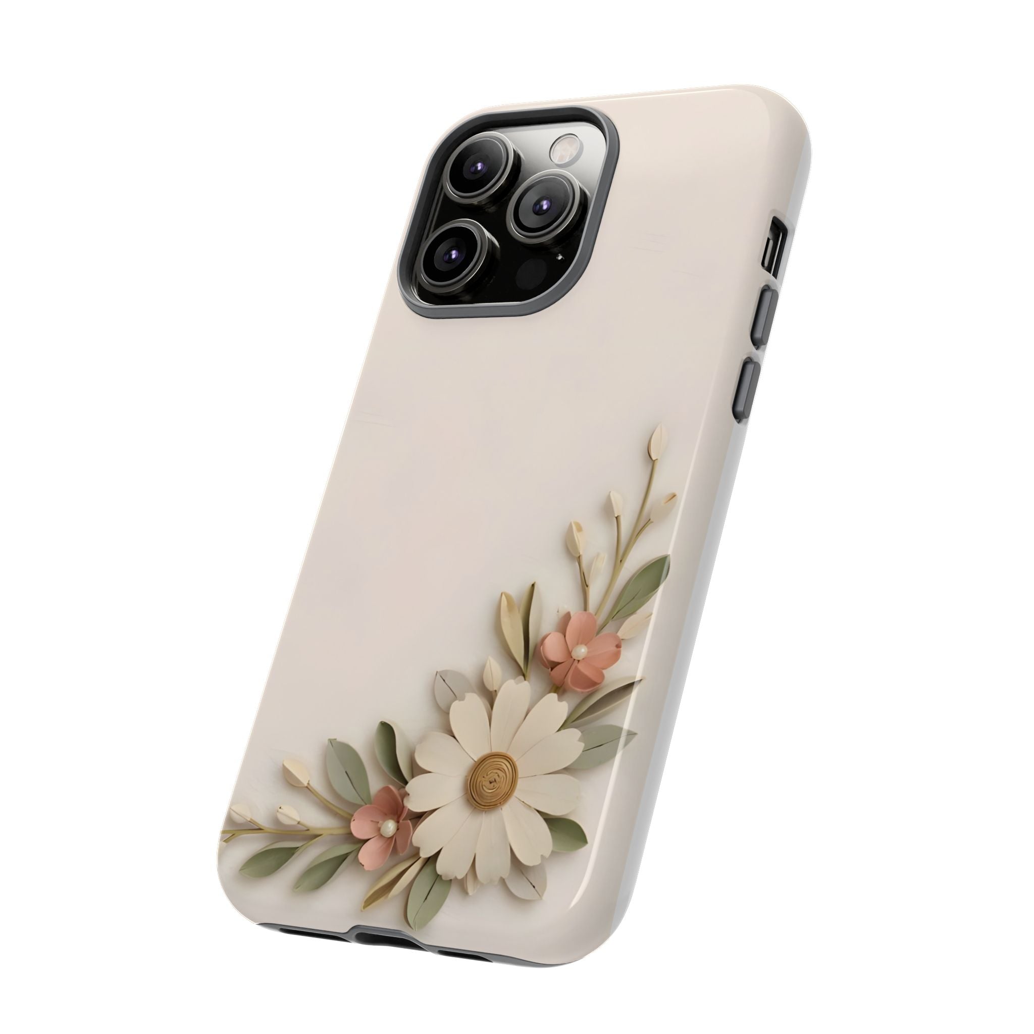Daisy Blossom Tough Phone Case — Floral Protective iPhone Cover
