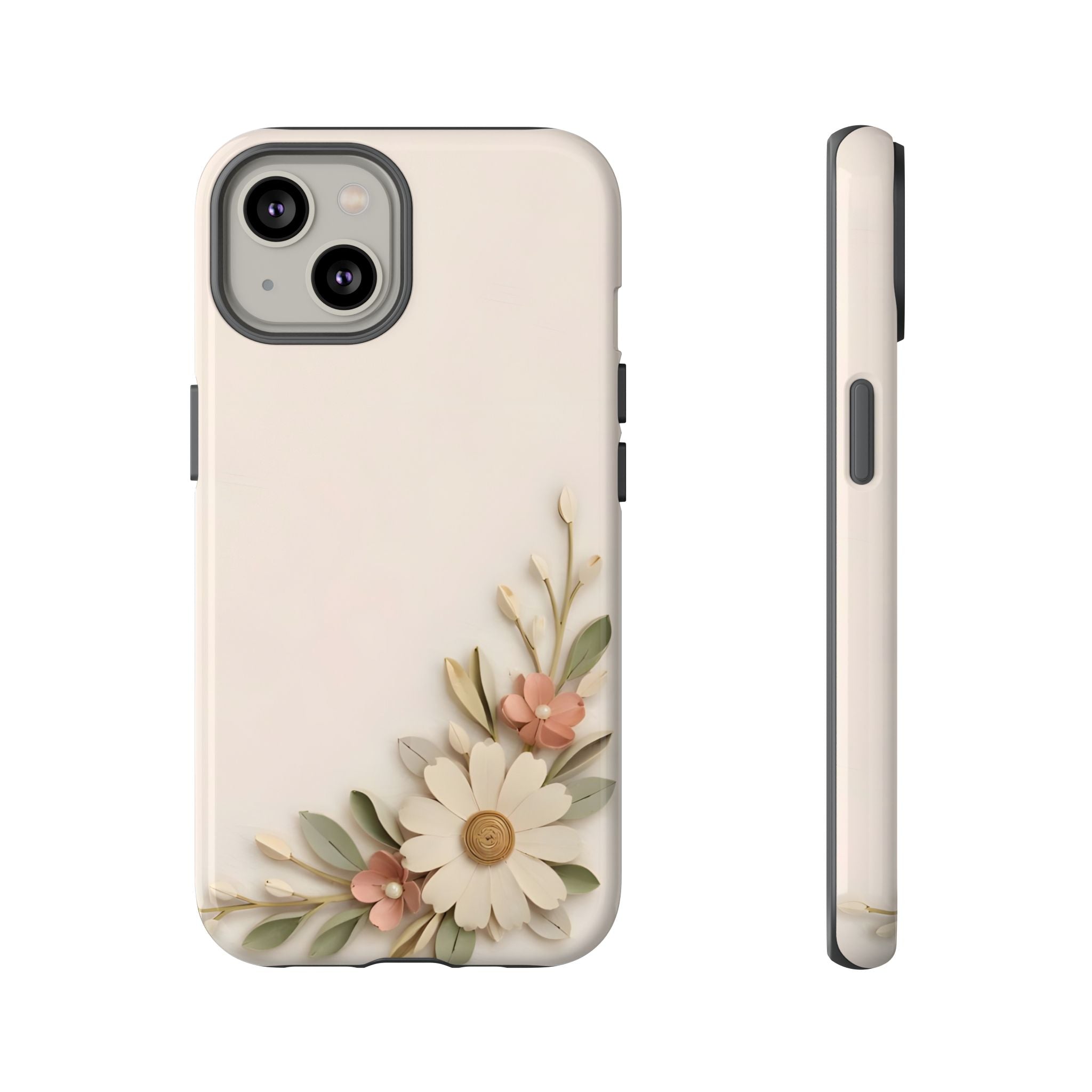 Daisy Blossom Tough Phone Case — Floral Protective iPhone Cover