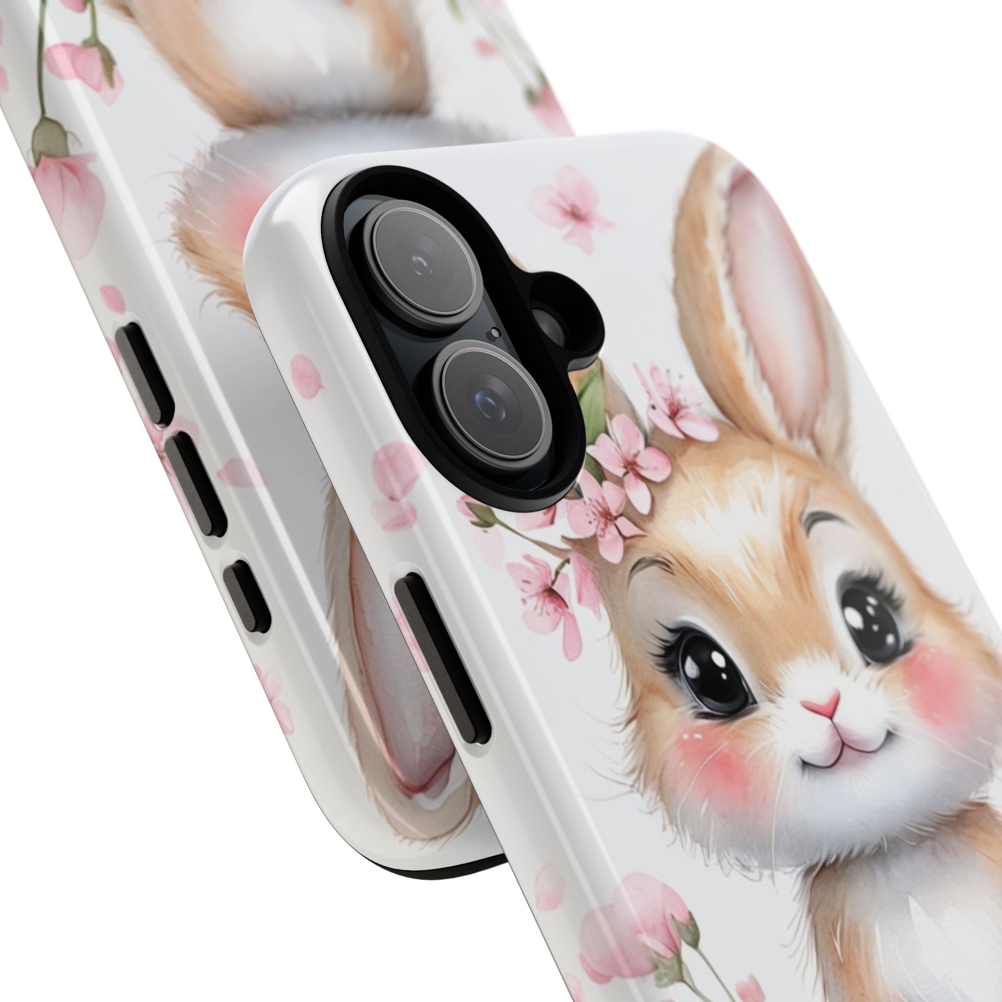 Cute Bunny Phone Case — Adorable Kawaii Rabbit Phone Cover for Girls & Animal Lovers