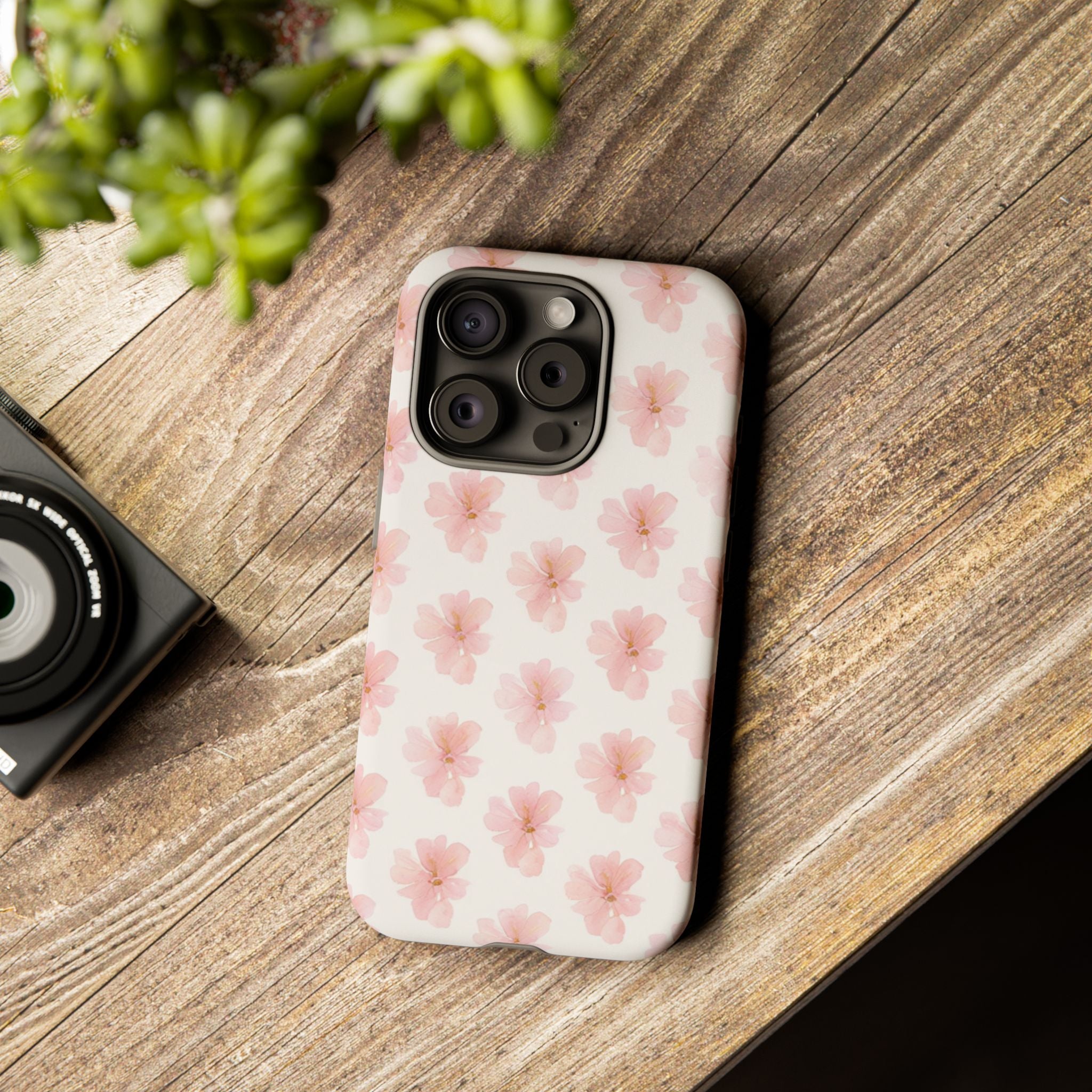 Floral Pink Blossom Tough Phone Case