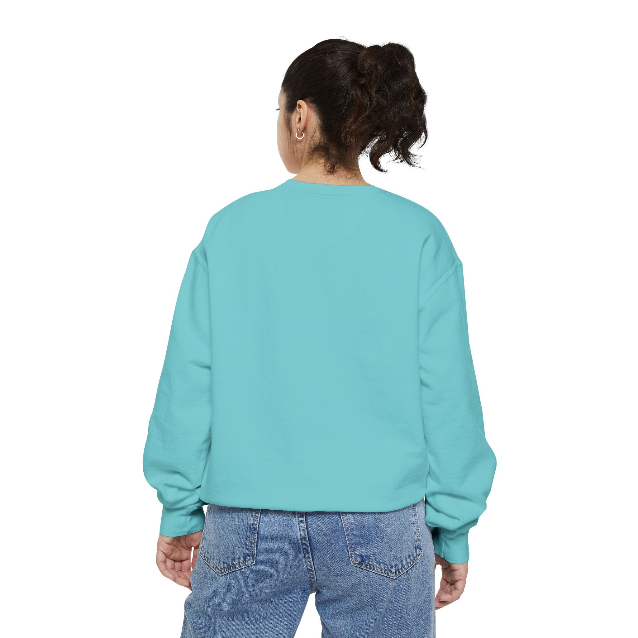 Bloom With Grace Floral Sweatshirt — Inspirational Quote Crewneck