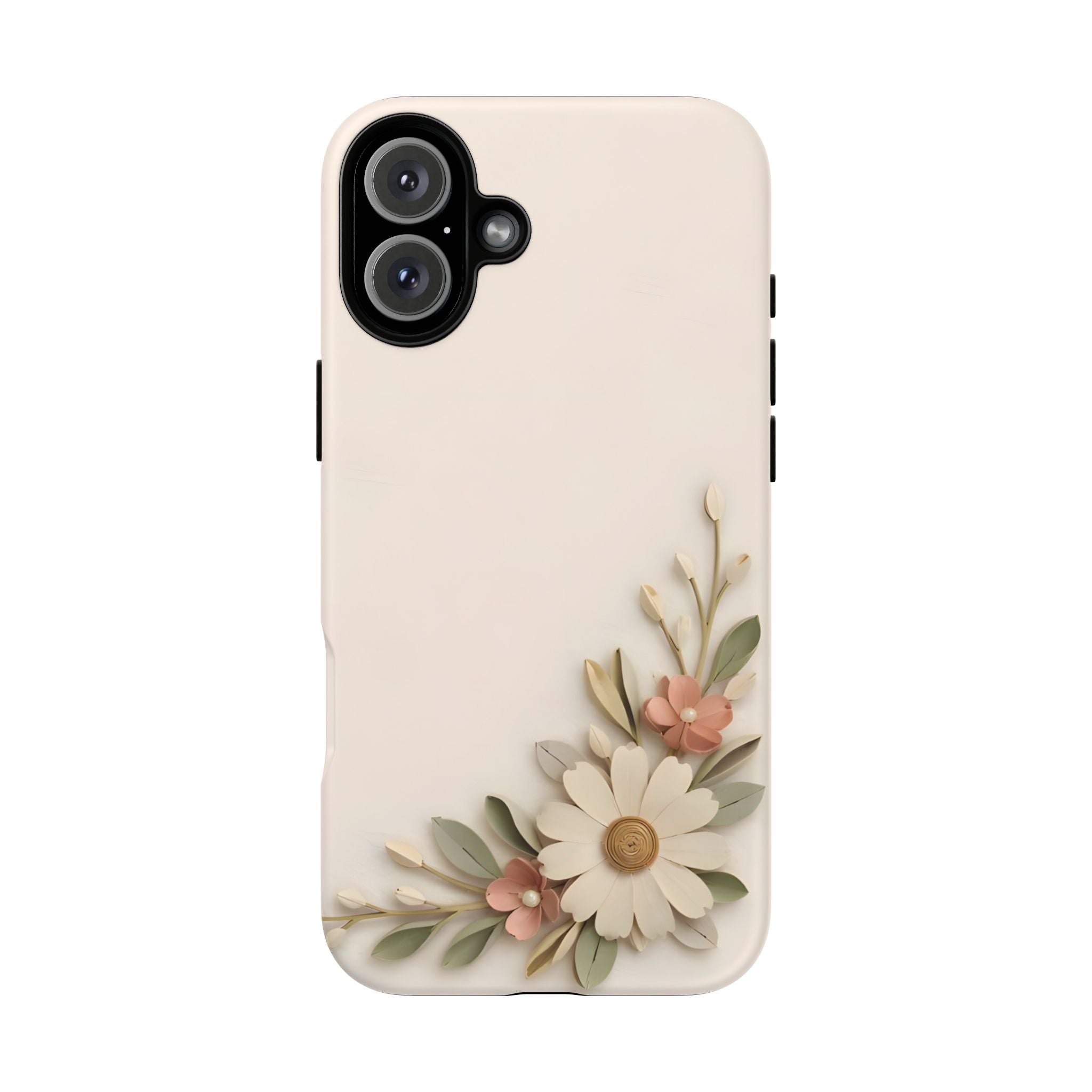 Daisy Blossom Tough Phone Case — Floral Protective iPhone Cover