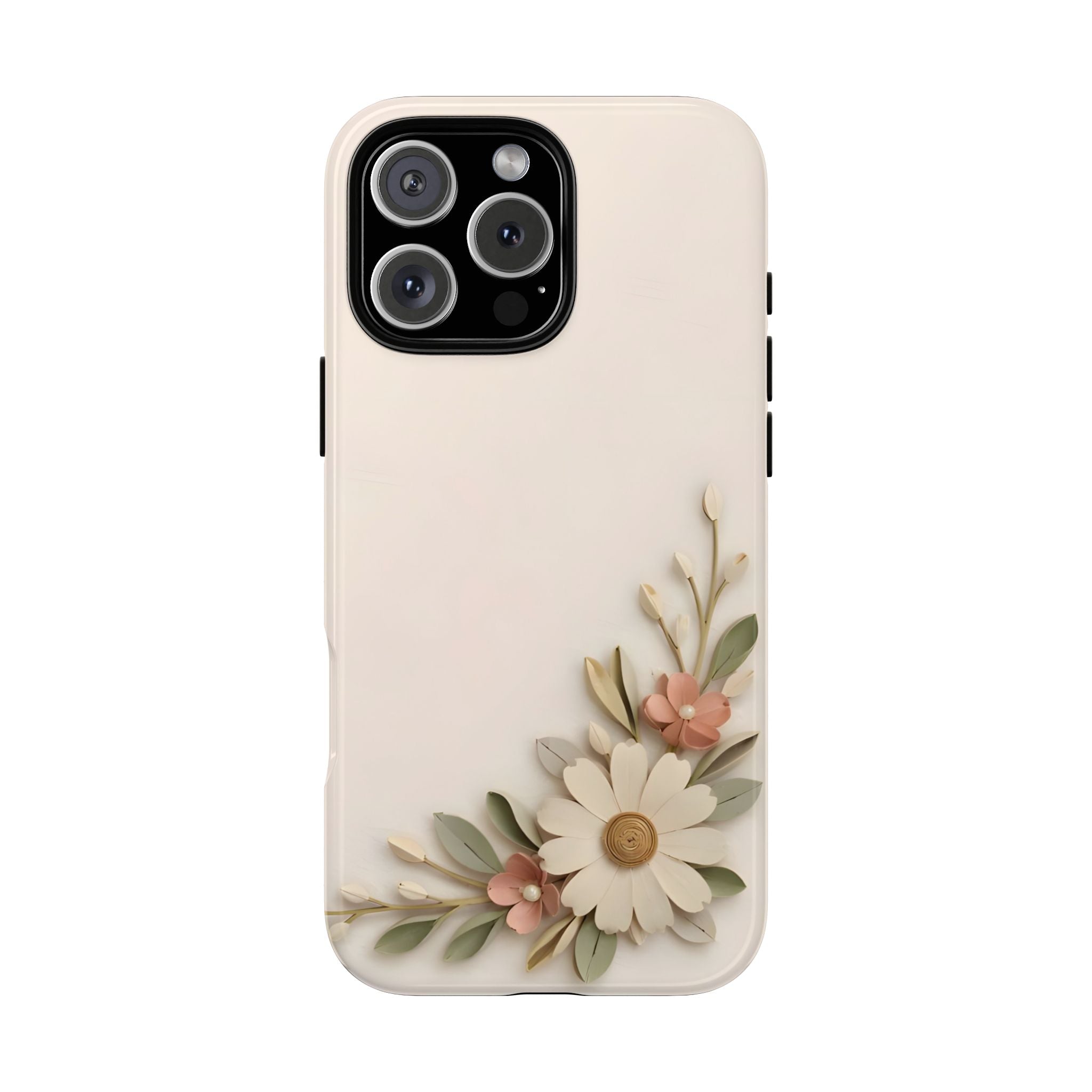 Daisy Blossom Tough Phone Case — Floral Protective iPhone Cover