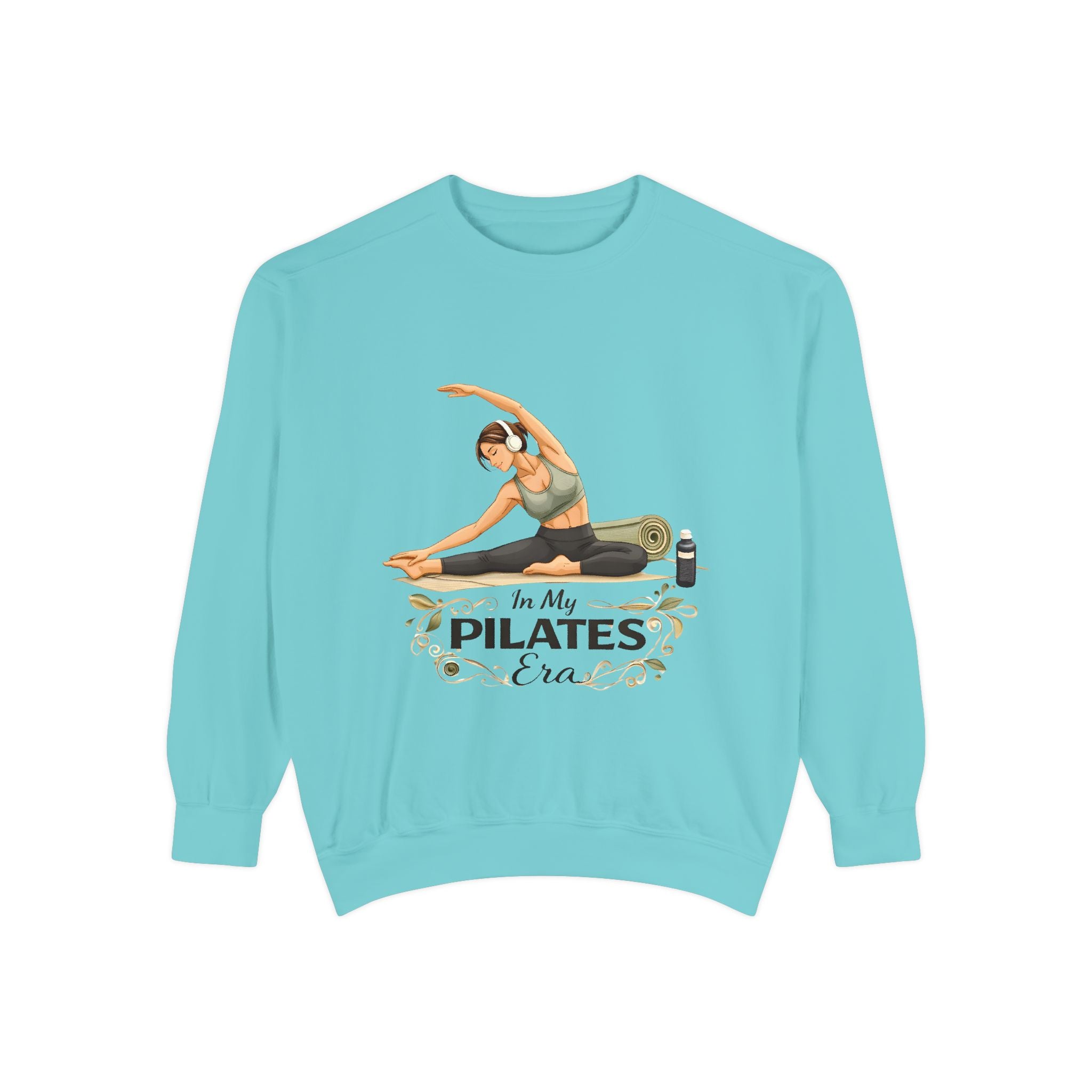 Pilates Era Sweatshirt - 'In My Pilates Era' Illustrated Fitness Crewneck