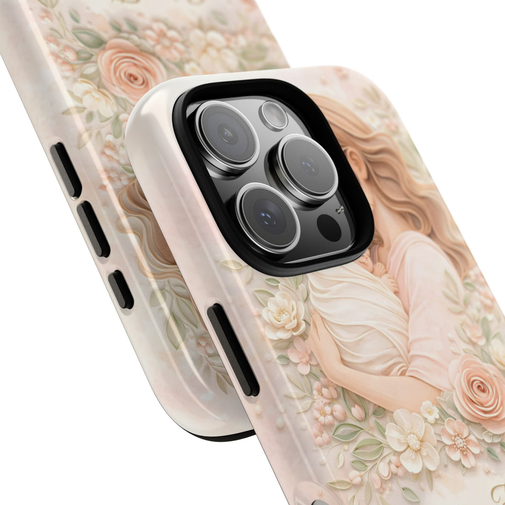 My First Mother's Day Floral Phone Case — Mom & Baby Protective Case