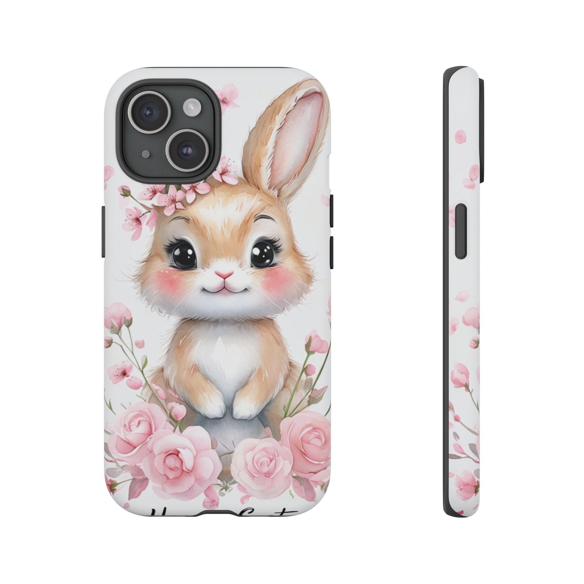 Cute Bunny Phone Case — Adorable Kawaii Rabbit Phone Cover for Girls & Animal Lovers